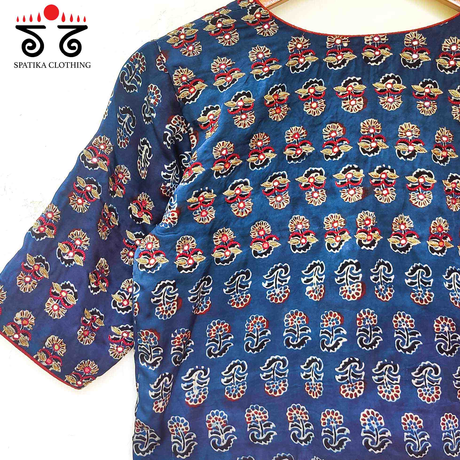 The Festive Modal Blouse