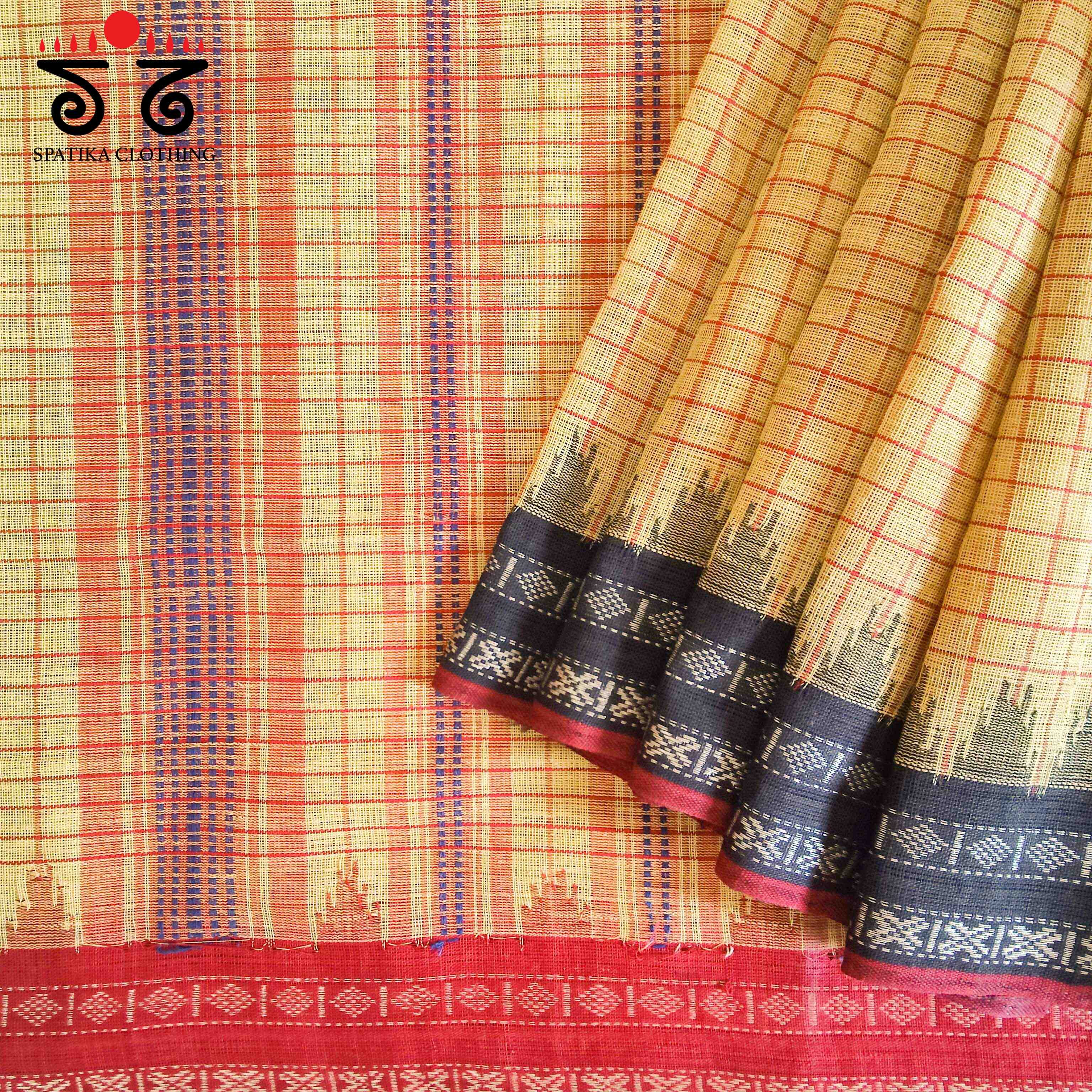 Ponduru Handspun Cotton Saree