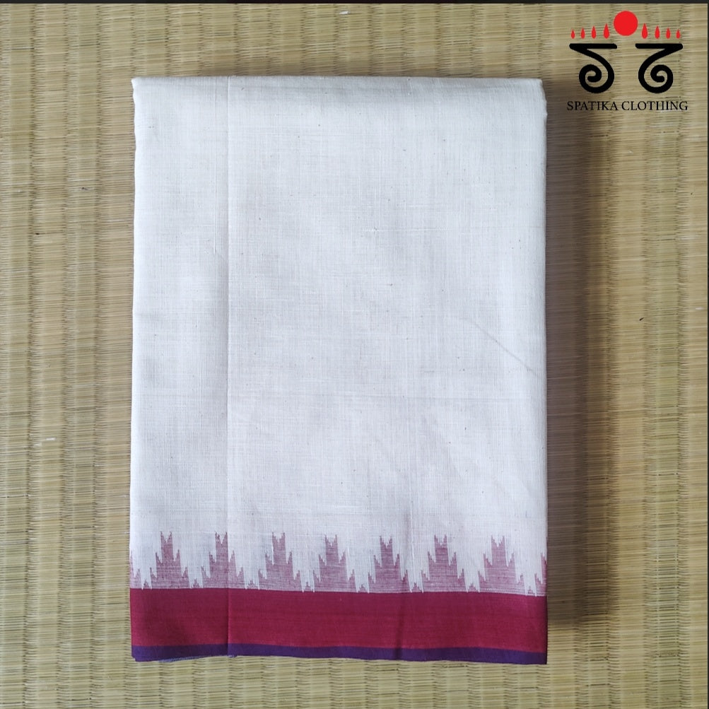 Ponduru Handspun Cotton Saree