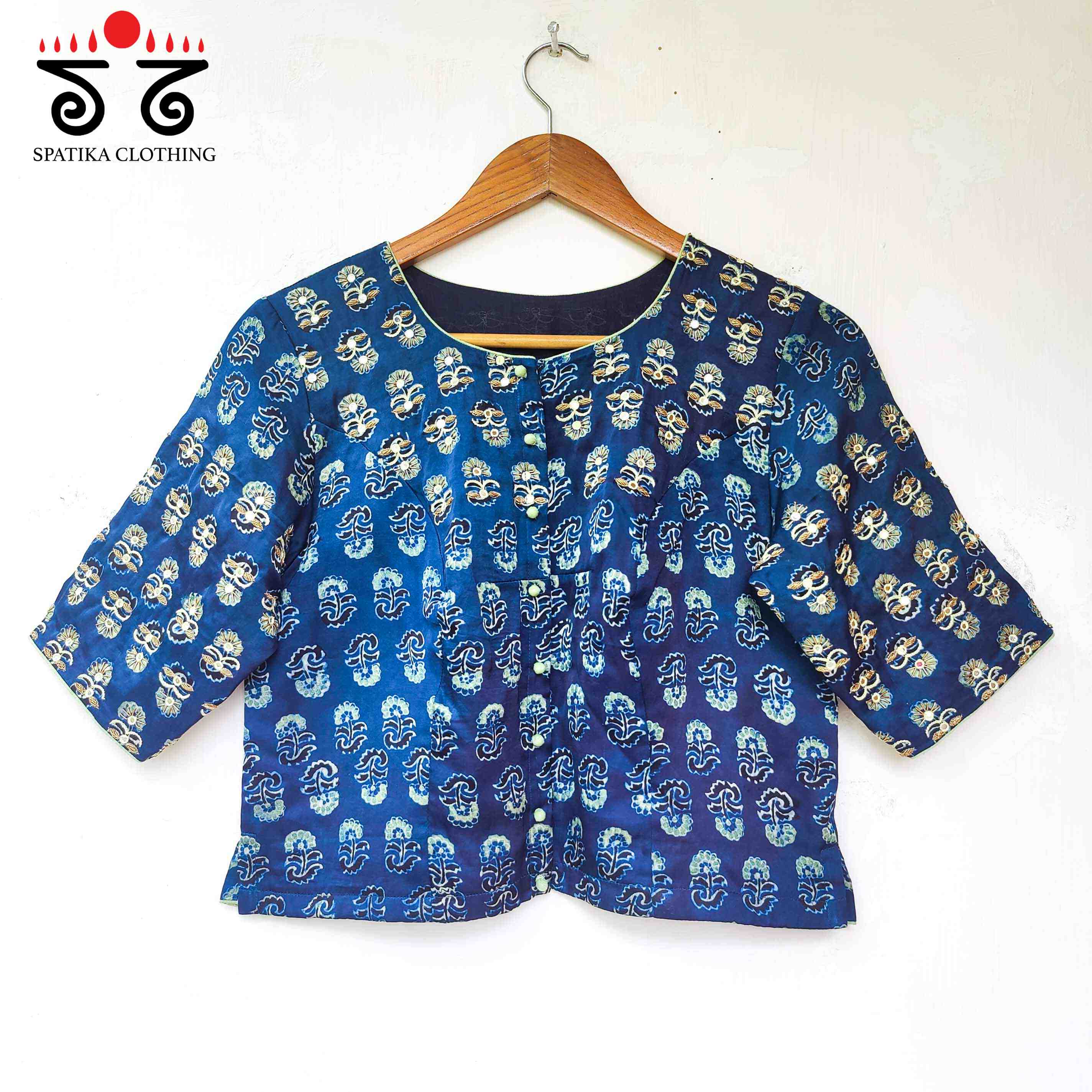 The Festive Modal Blouse