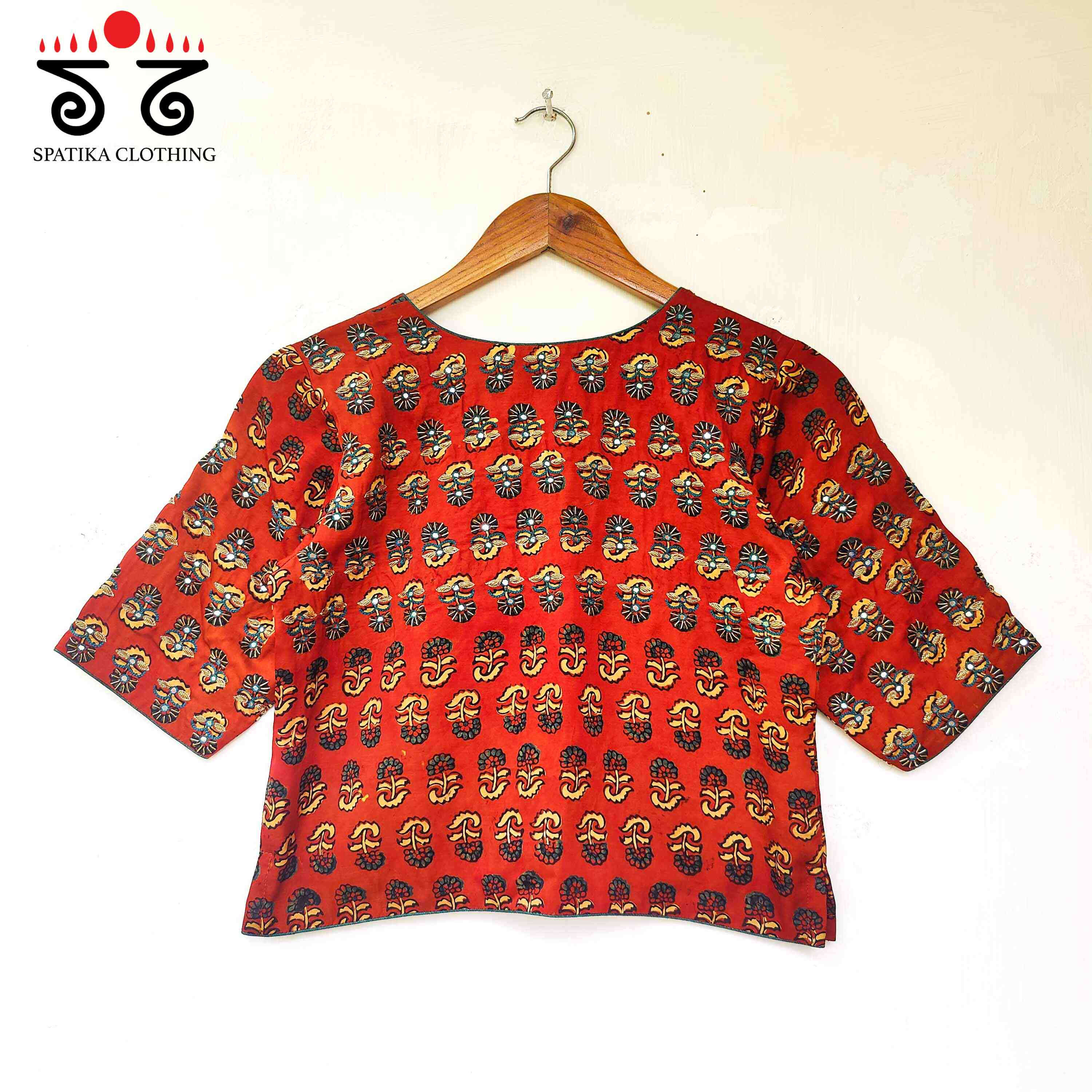 The Festive Modal Blouse