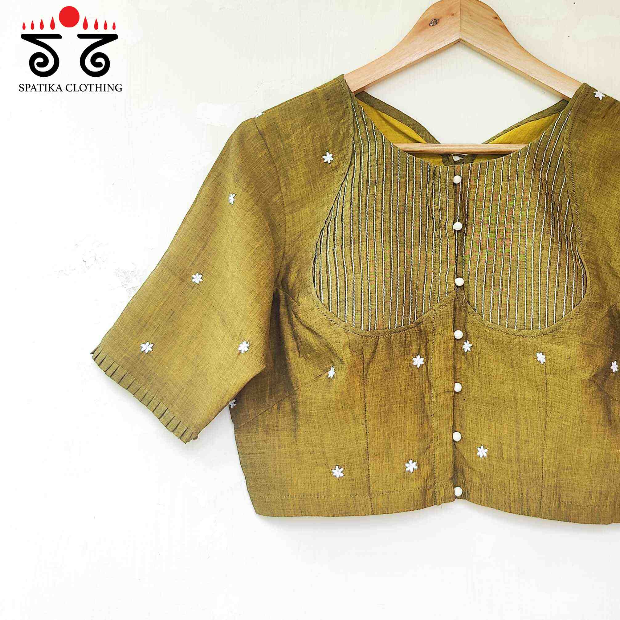 Boondhi-Handcrafted Blouse