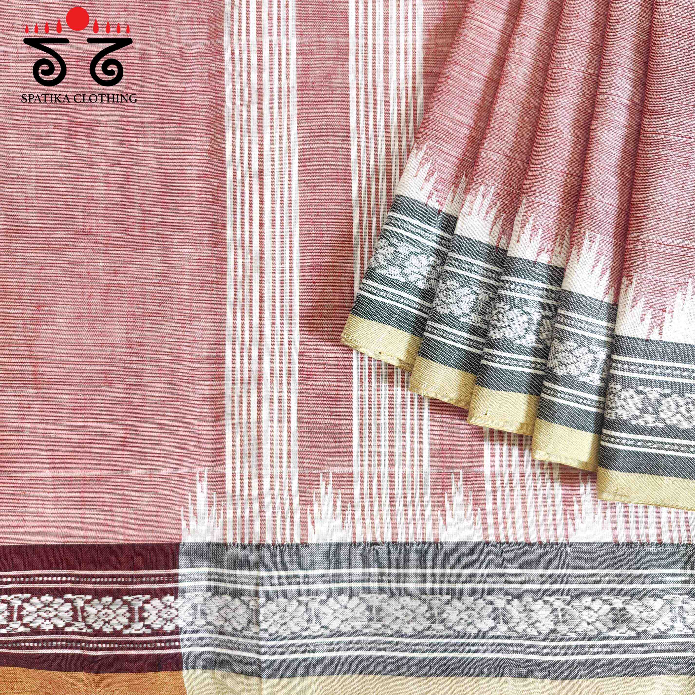 Ponduru Handspun Cotton Saree
