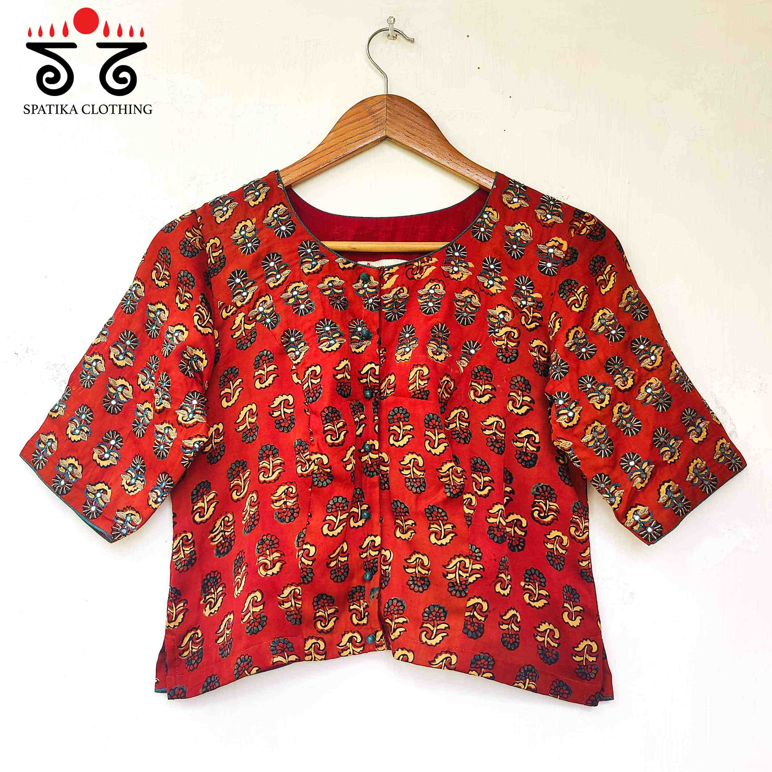 The Festive Modal Blouse