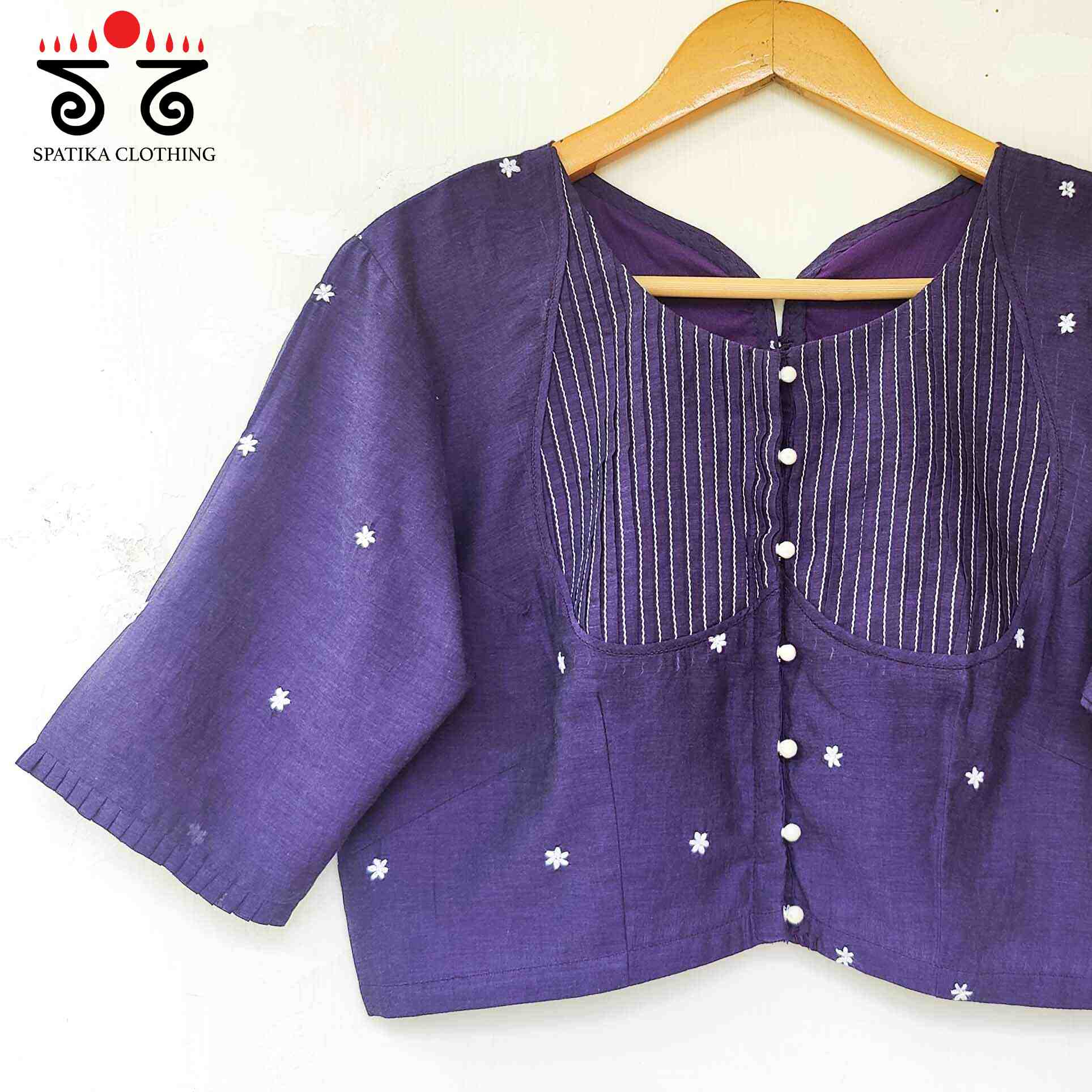 Boondhi-Handcrafted Blouse