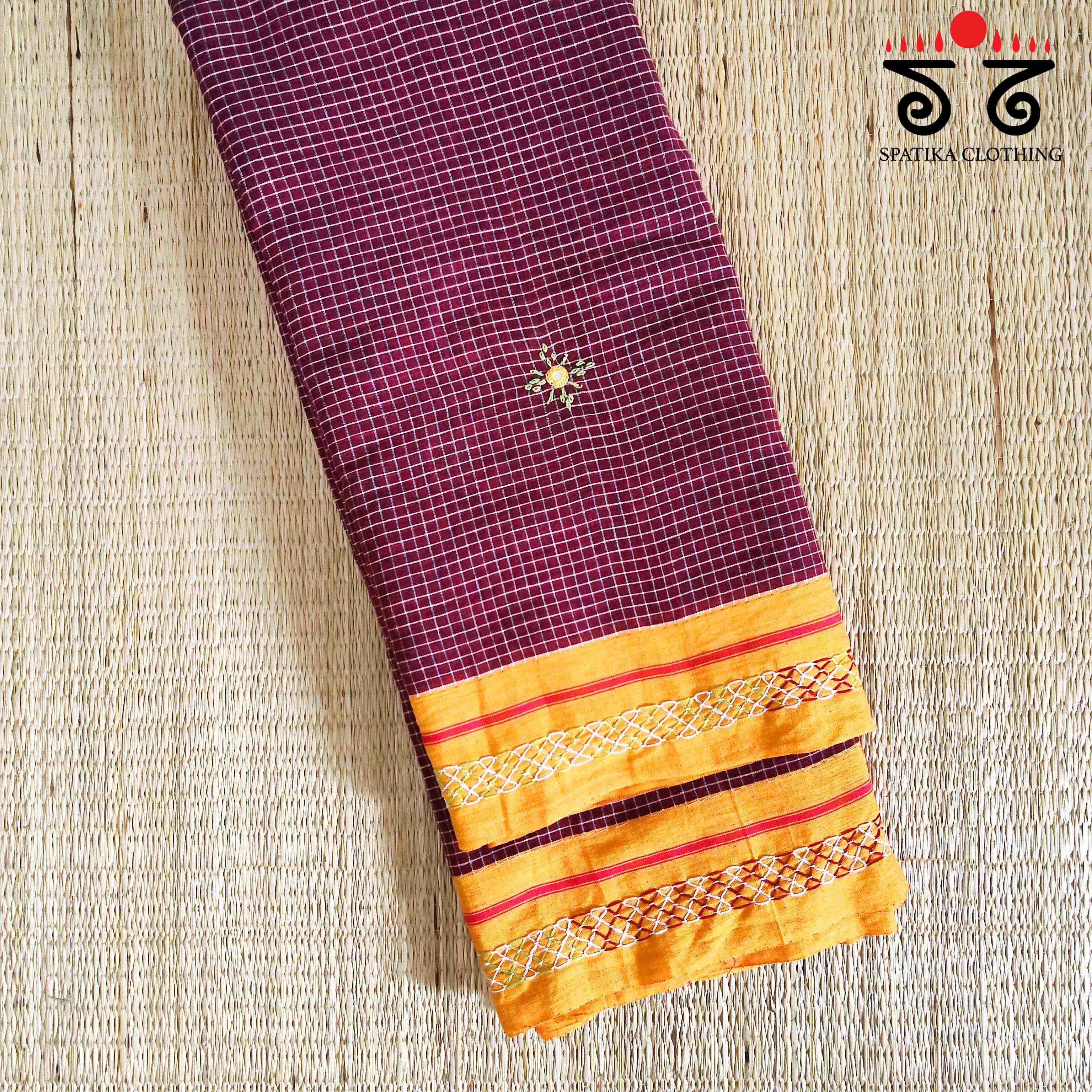 Lambani Handembroidery Patteda Anchu Saree