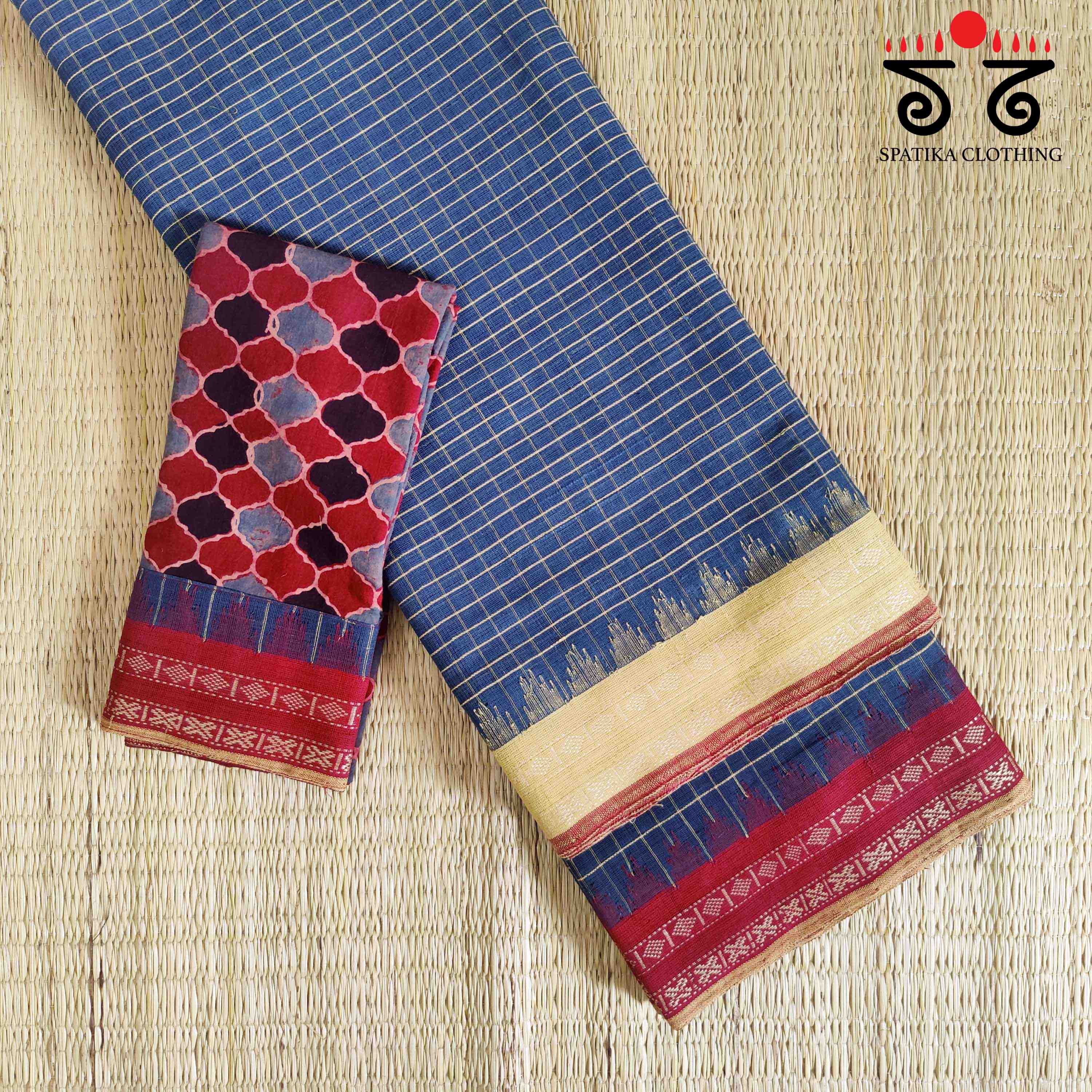 Ponduru Handspun Cotton Saree