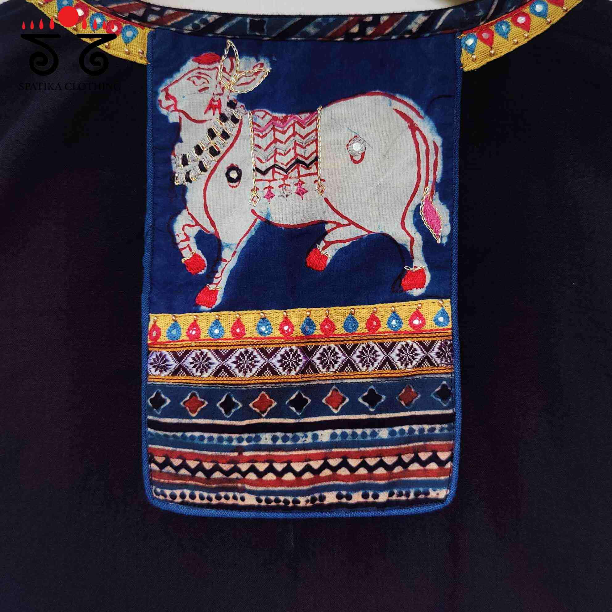 The Pichwai Patchwork Blouse