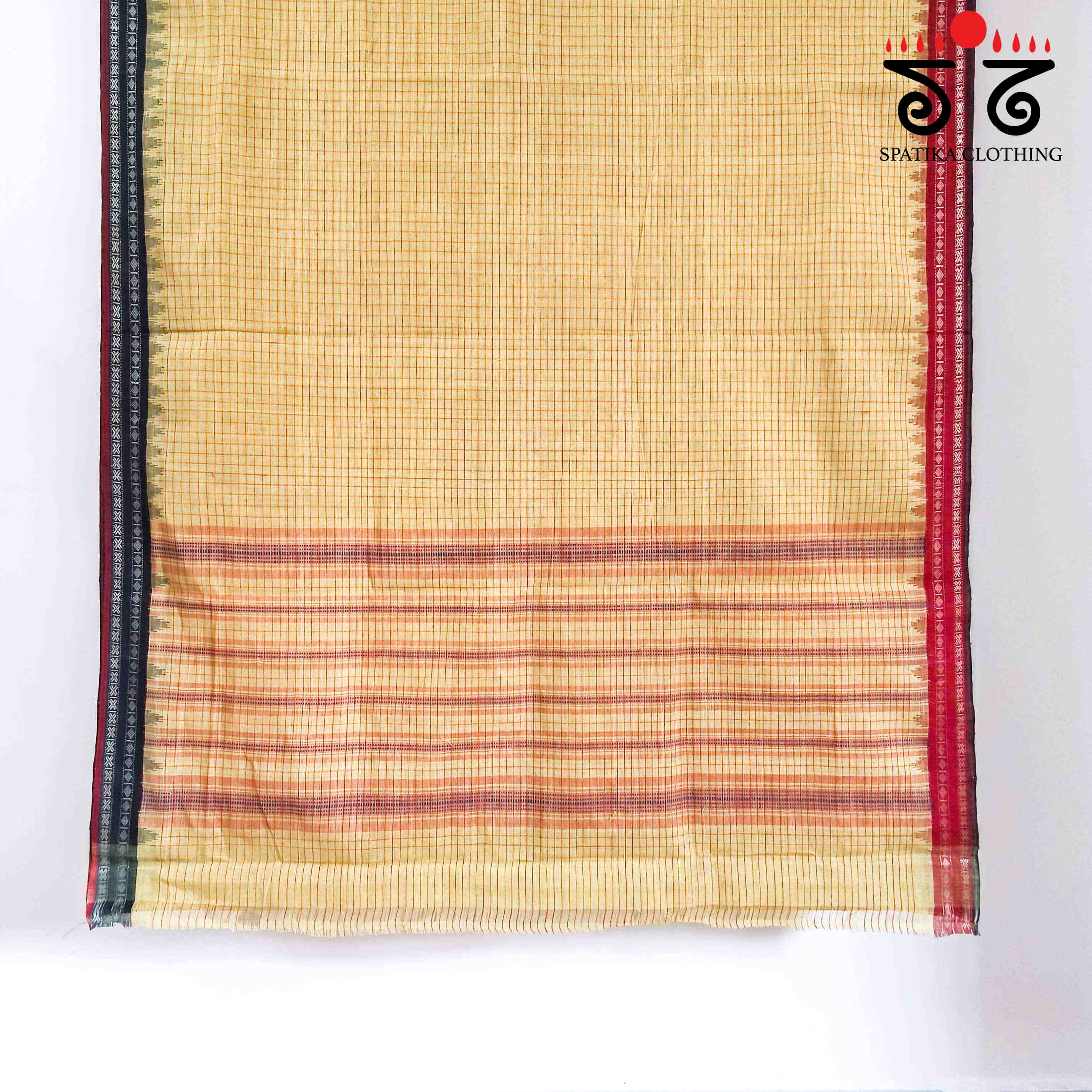 Ponduru Handspun Cotton Saree