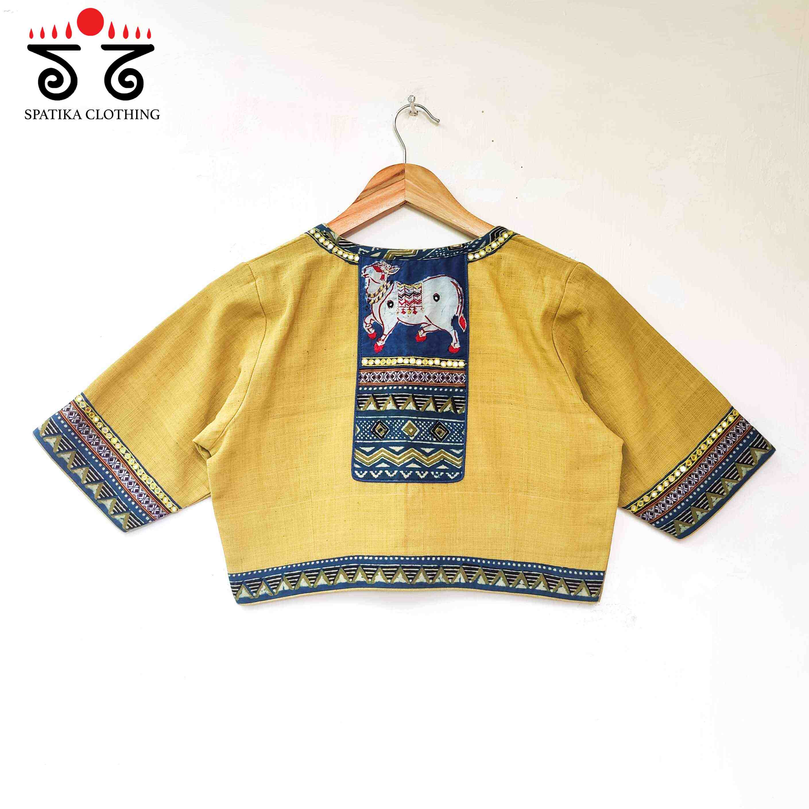 The Pichwai Patchwork Blouse