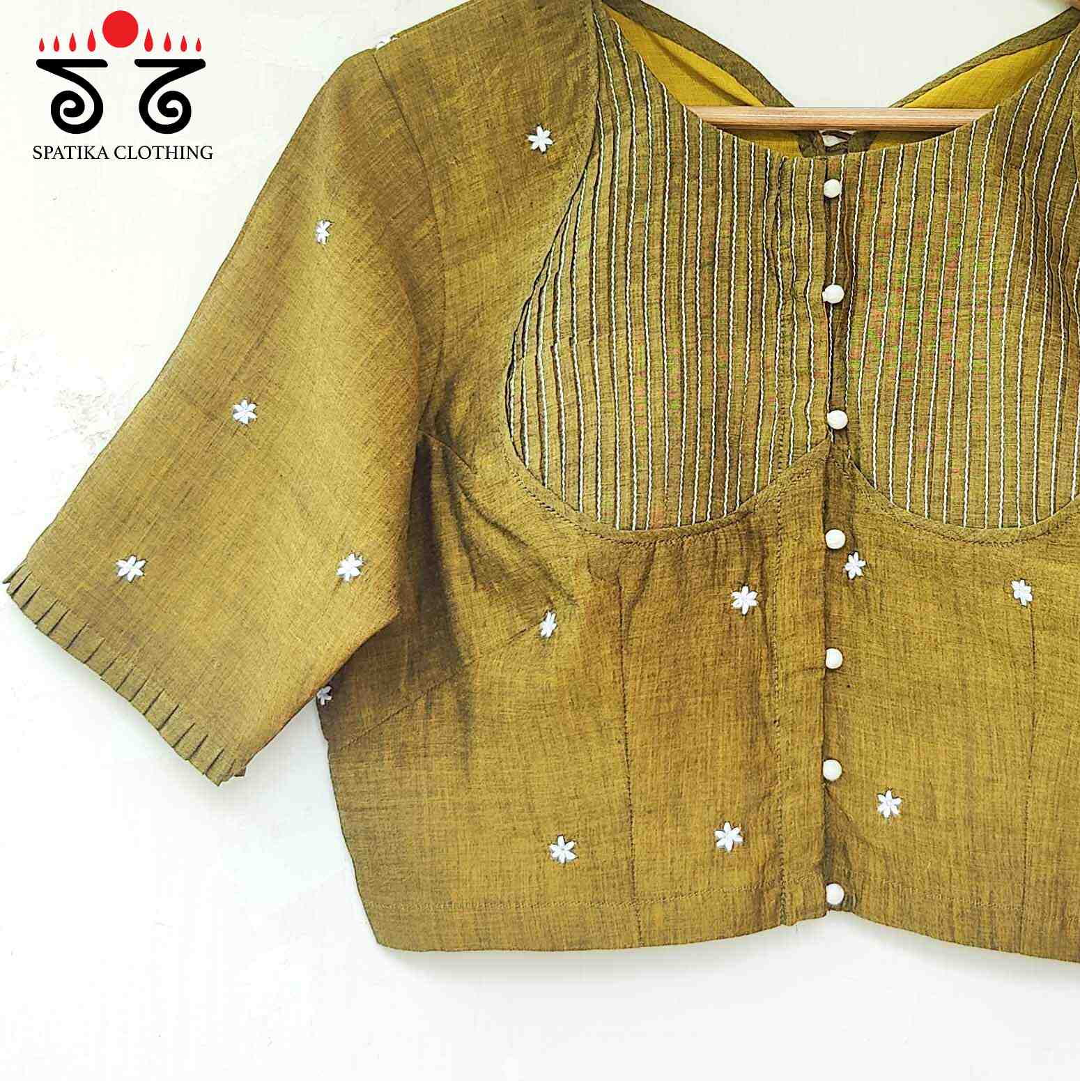 Boondhi-Handcrafted Blouse