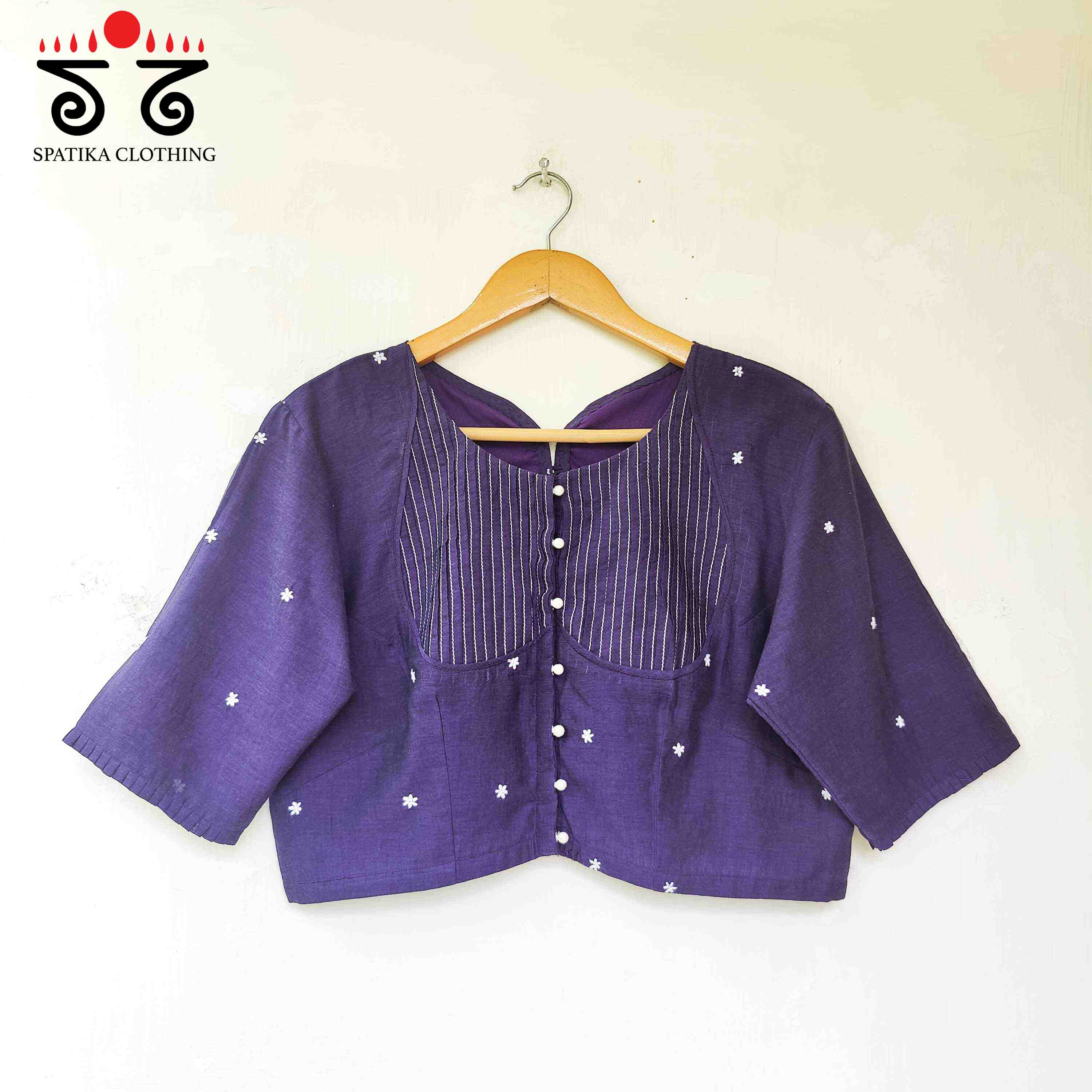 Boondhi-Handcrafted Blouse