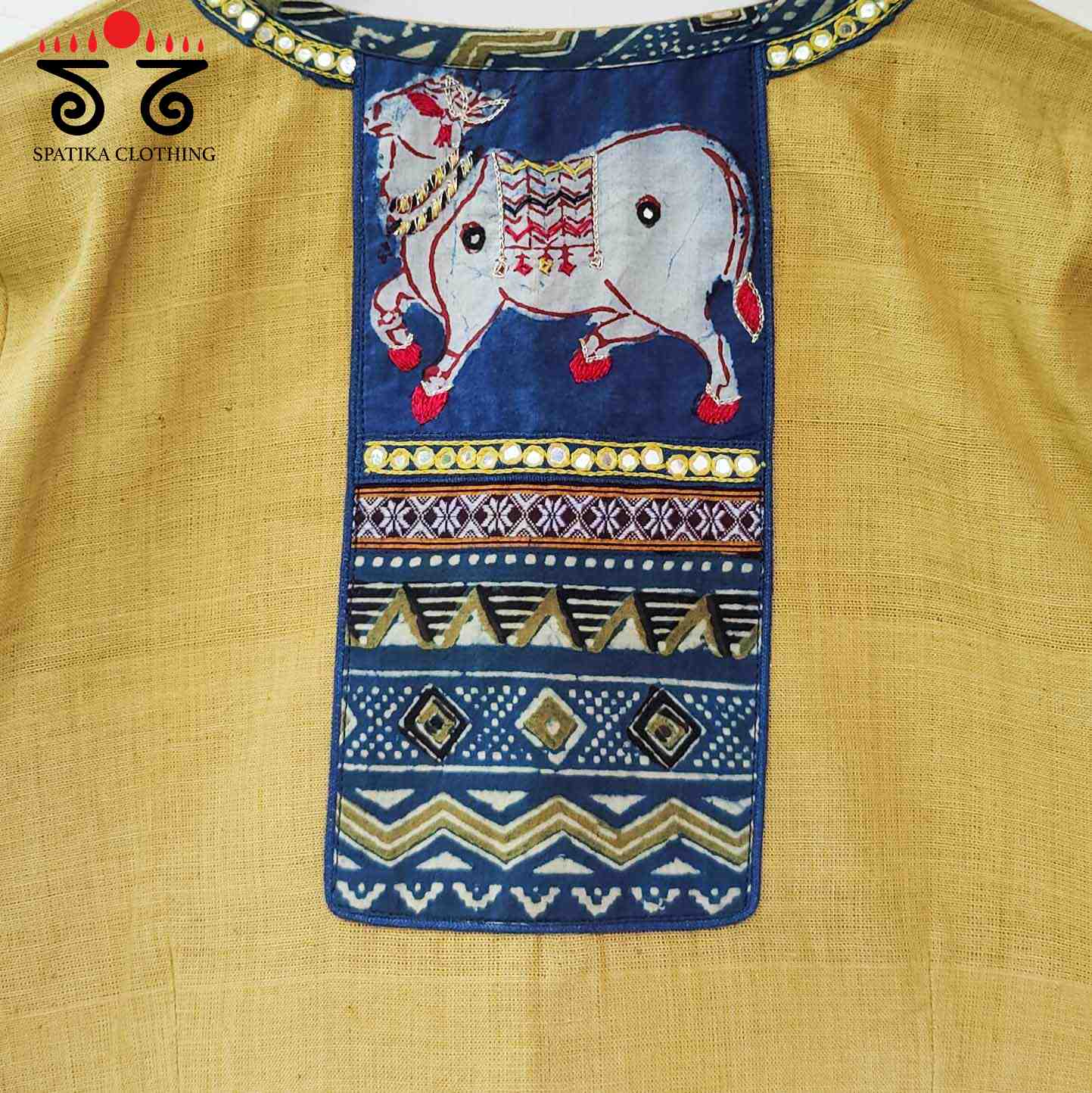 The Pichwai Patchwork Blouse