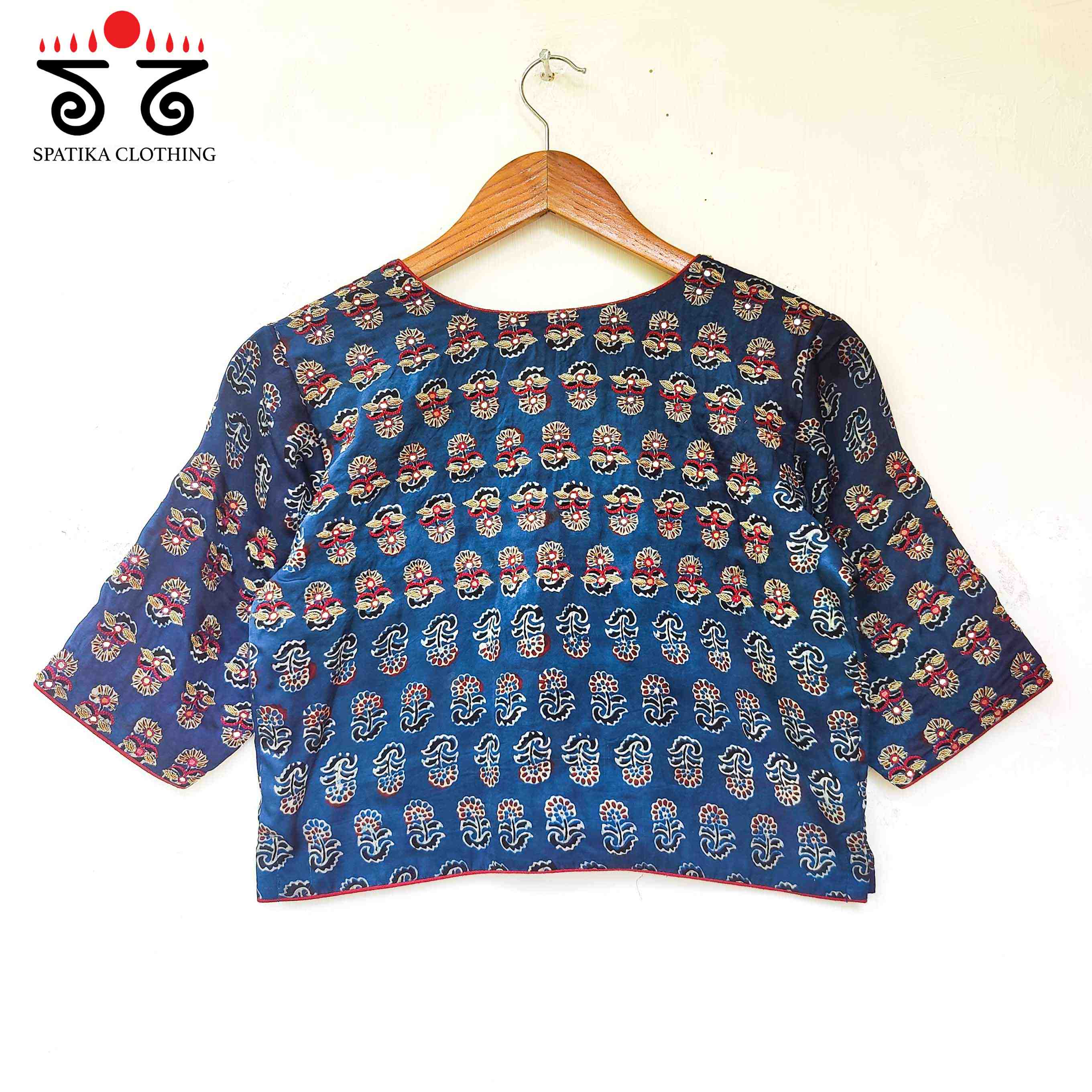 The Festive Modal Blouse