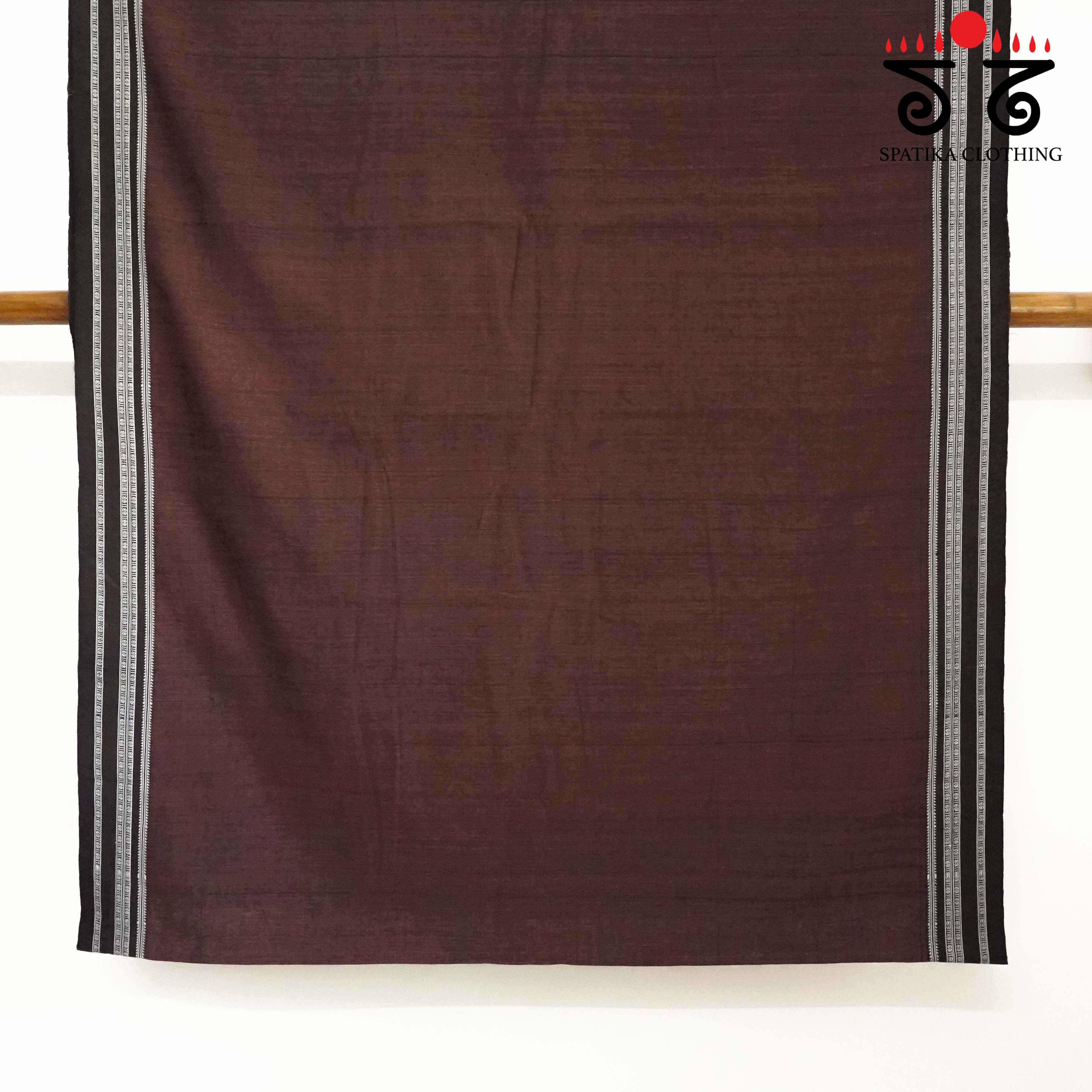 Ilkal Handwoven Cotton Saree - Pen Kalamkari Blouse