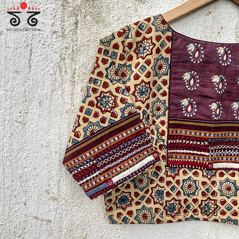 Keri - Handcrafted Blouse