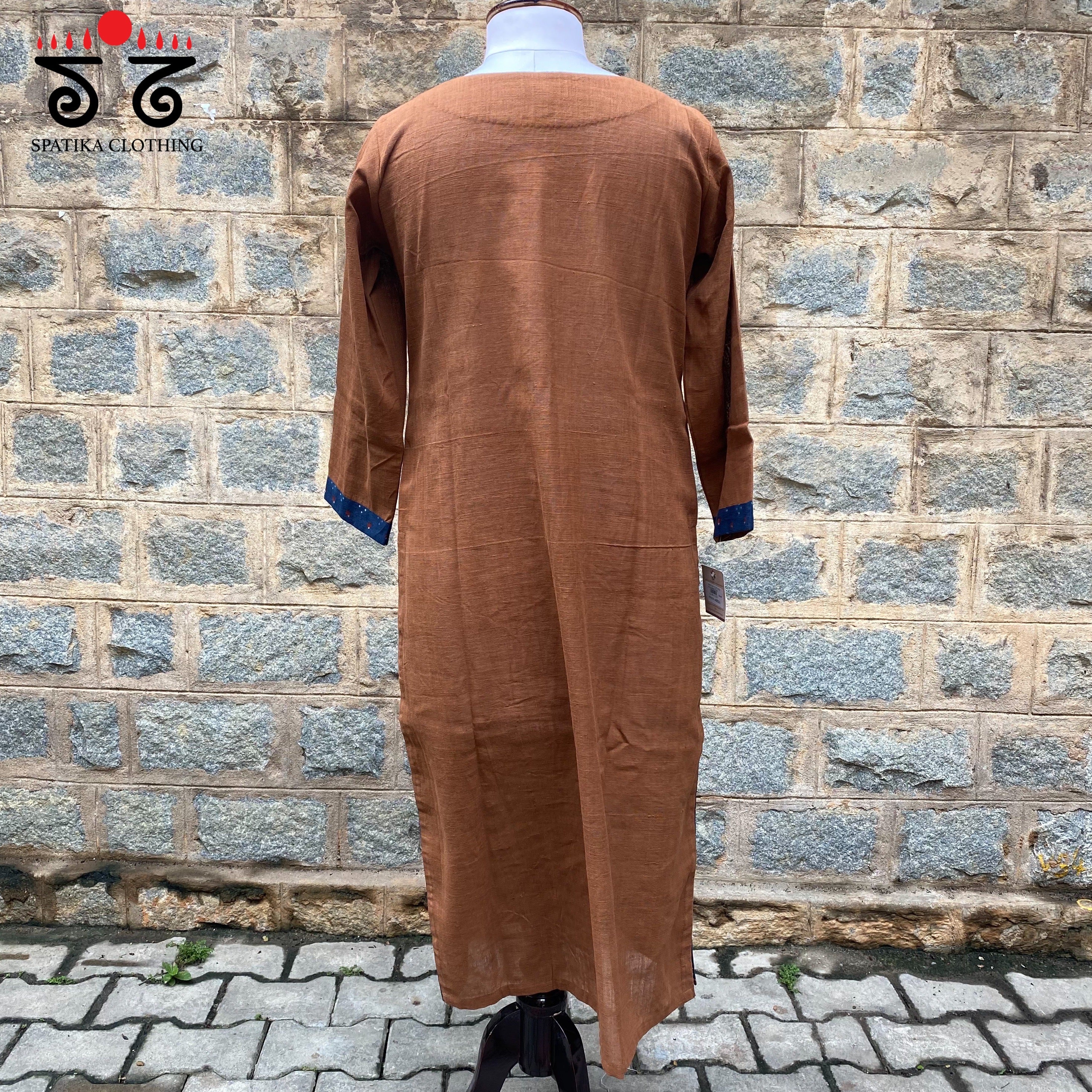 Pichwai Motif Hand Embroidered Kurta