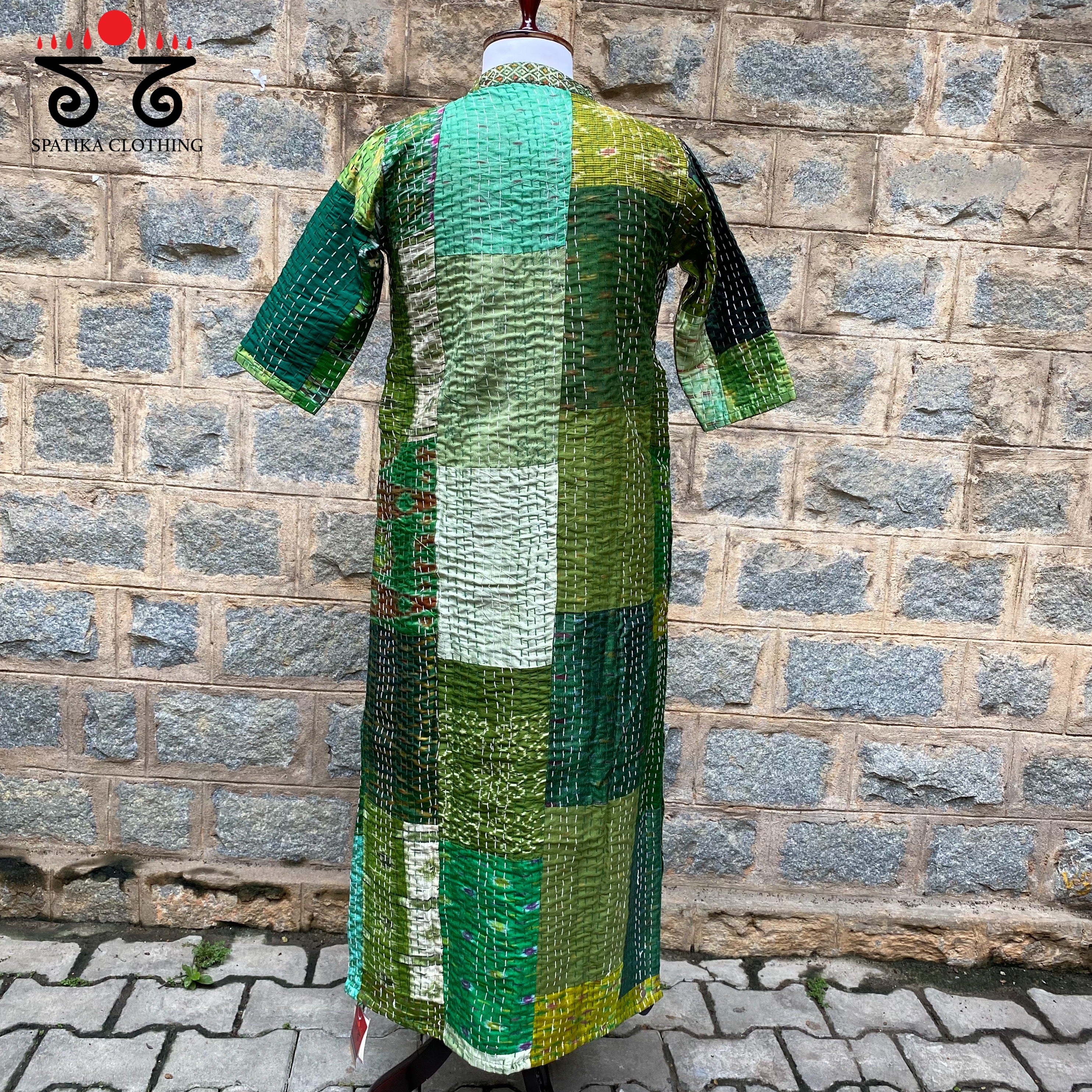 KANTHA & PATOLA QUILTED JACKET