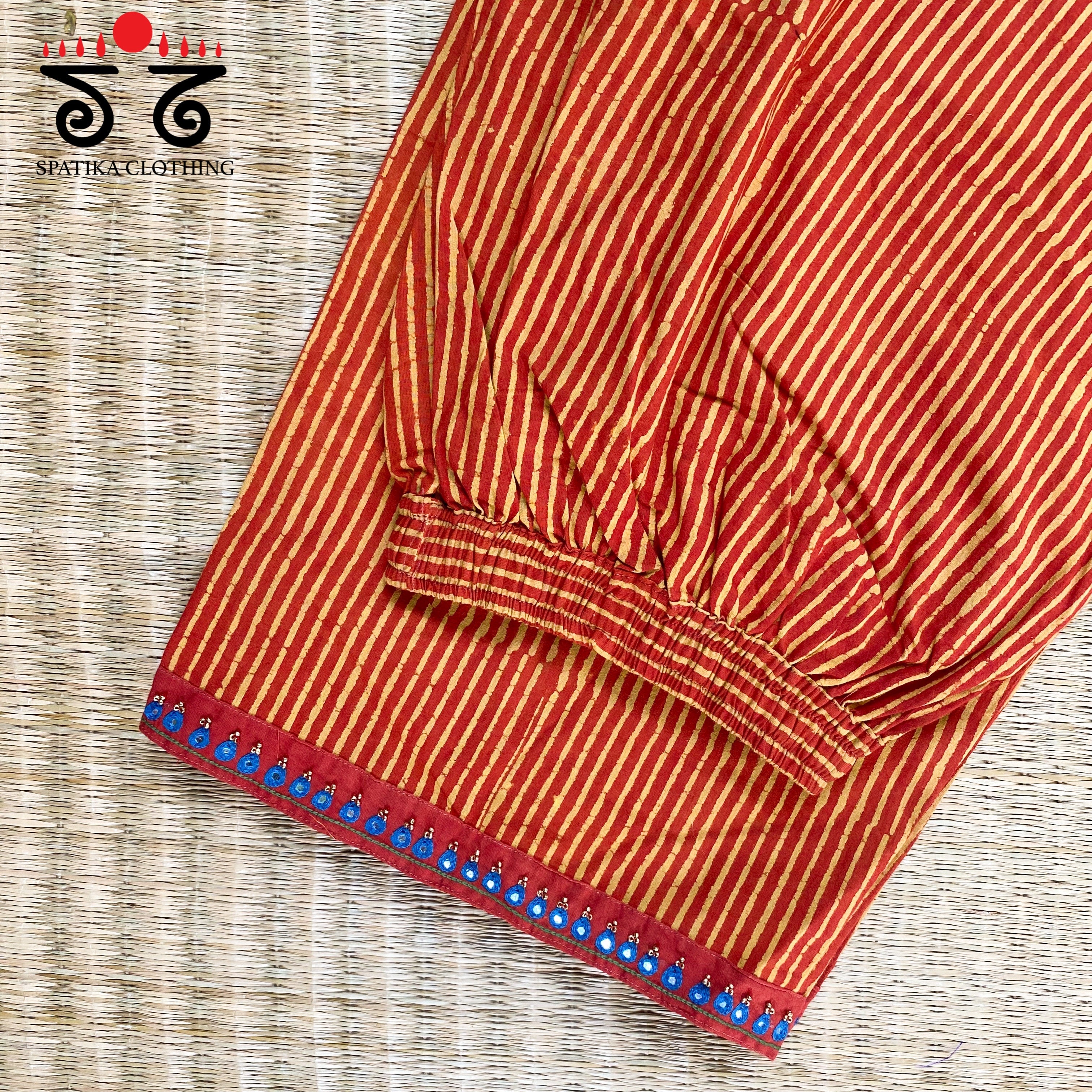 Hand - Embroidered Pant