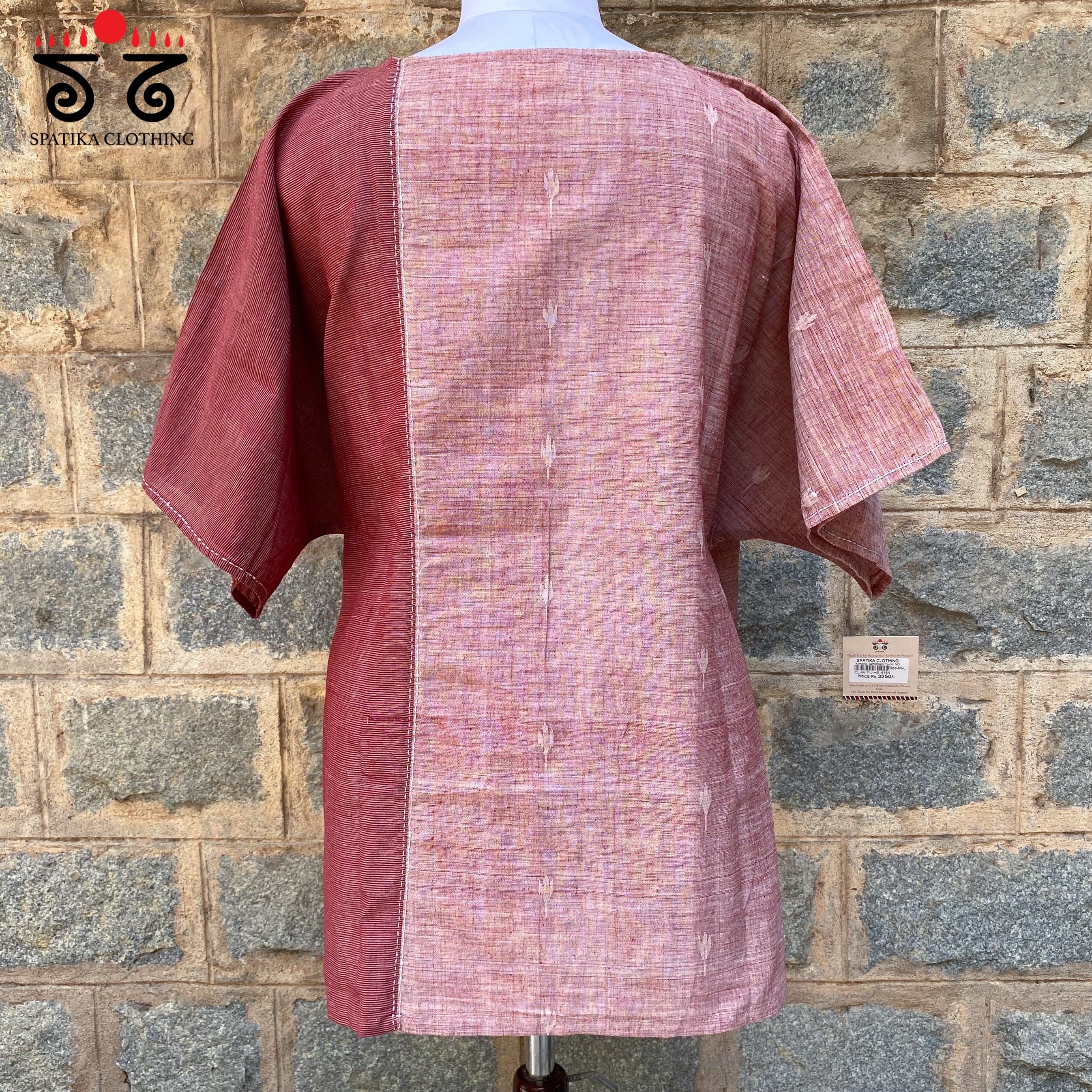 Anti - Fit Jamdhani Tunic