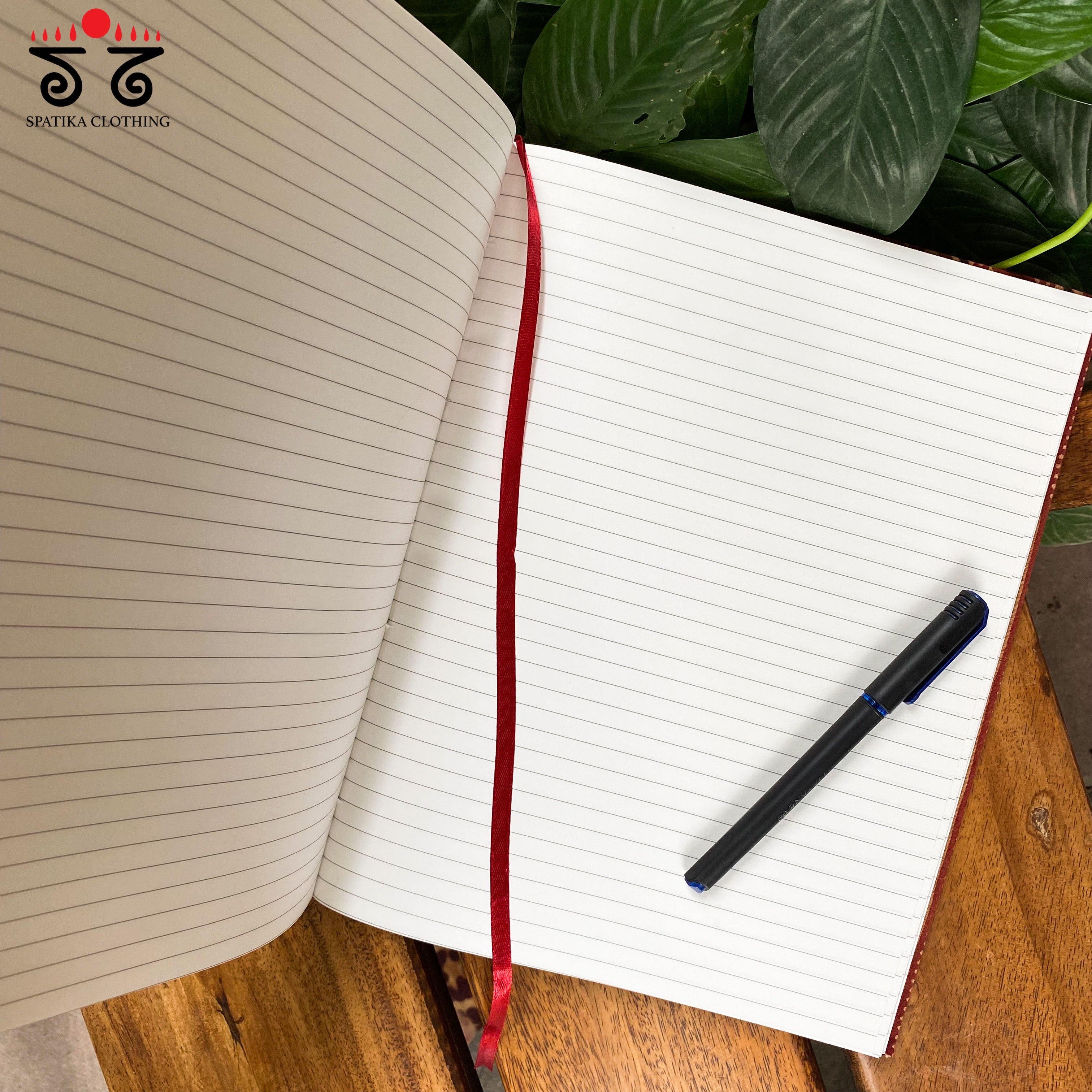 Hand Bound Ajrak Notebook