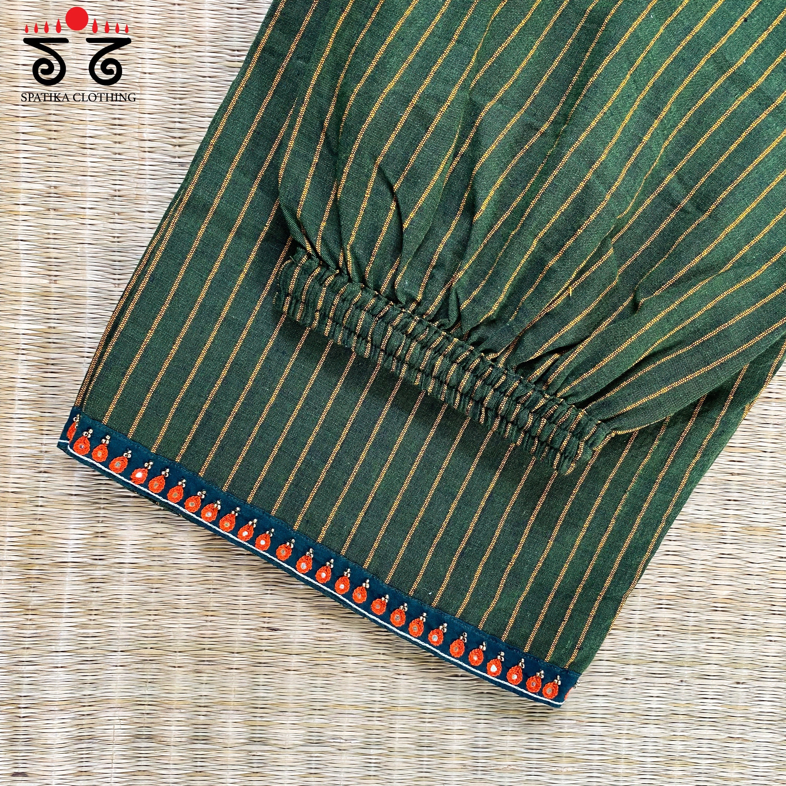 Hand - Embroidered Pant