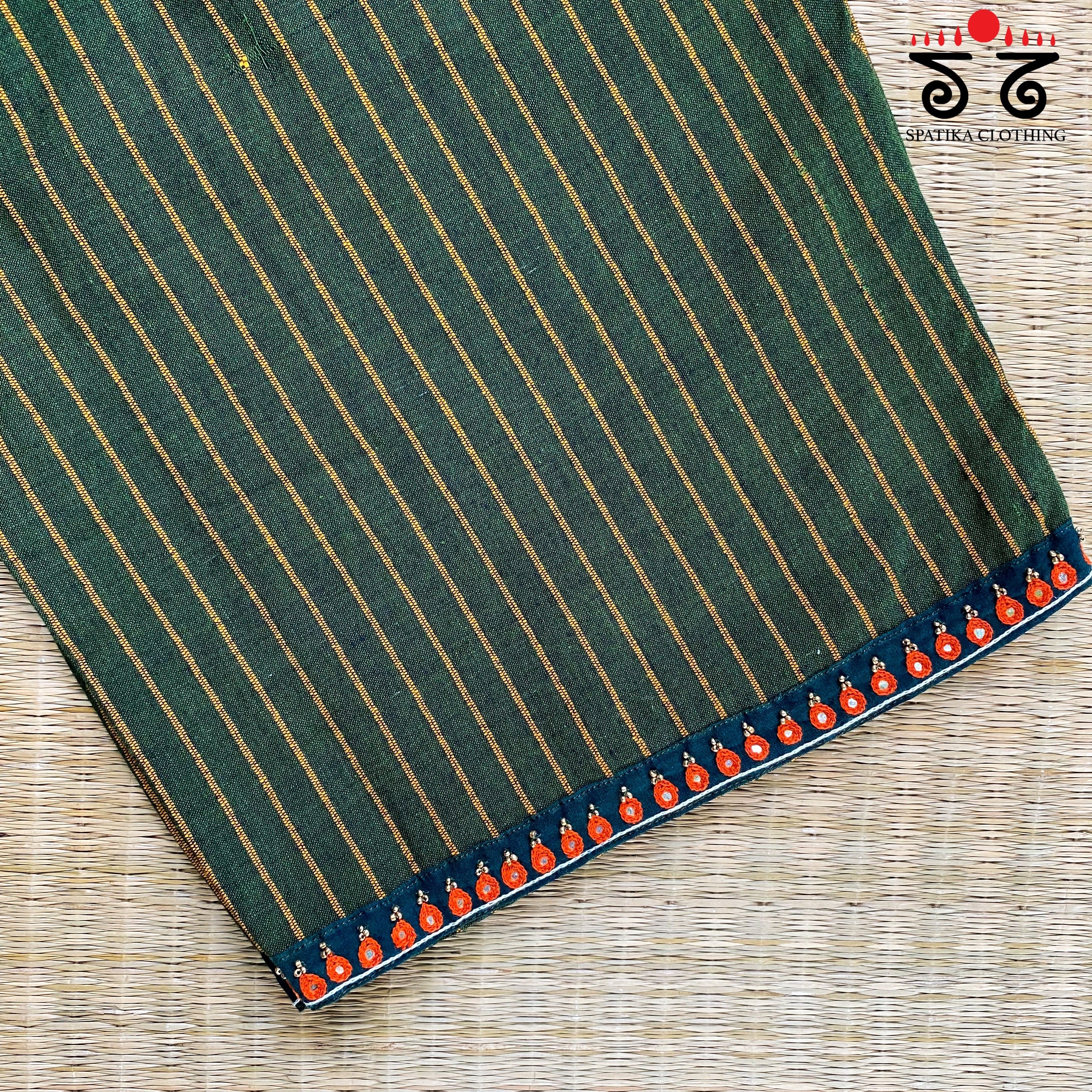 Hand - Embroidered Pant