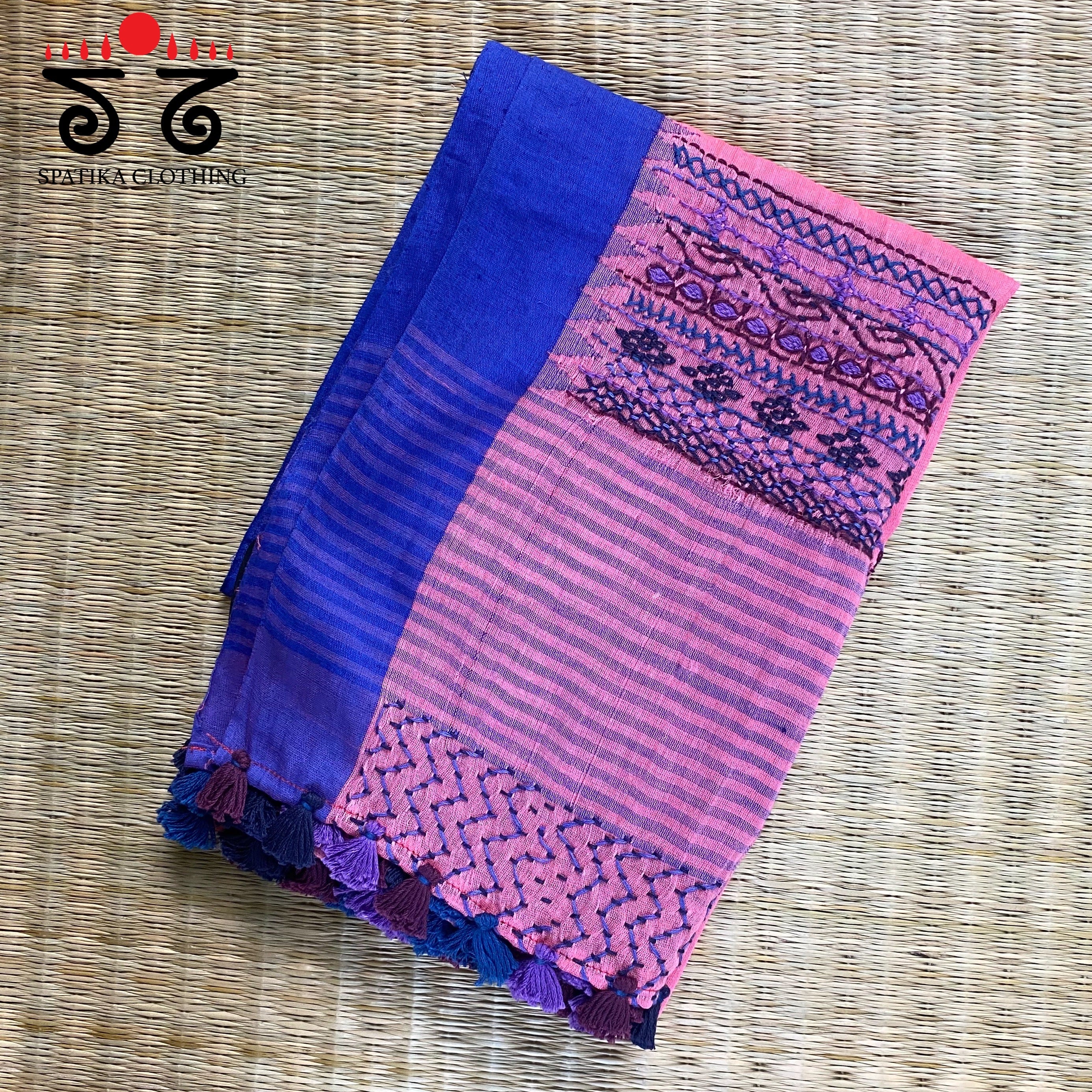 Lambani Hand Embroidered Ponduru Dupatta
