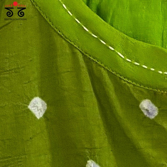 Bandhani Sleeveless Blouse