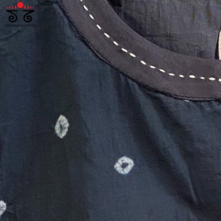 Bandhani Sleeveless Blouse