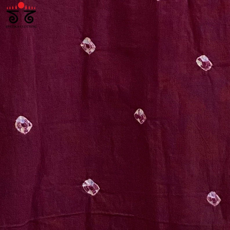 Bandhani Sleeveless Blouse