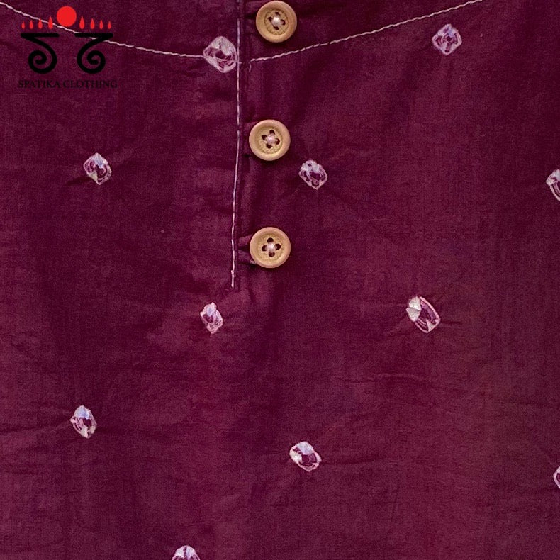 Bandhini Handcrafted Sleeveless Blouse