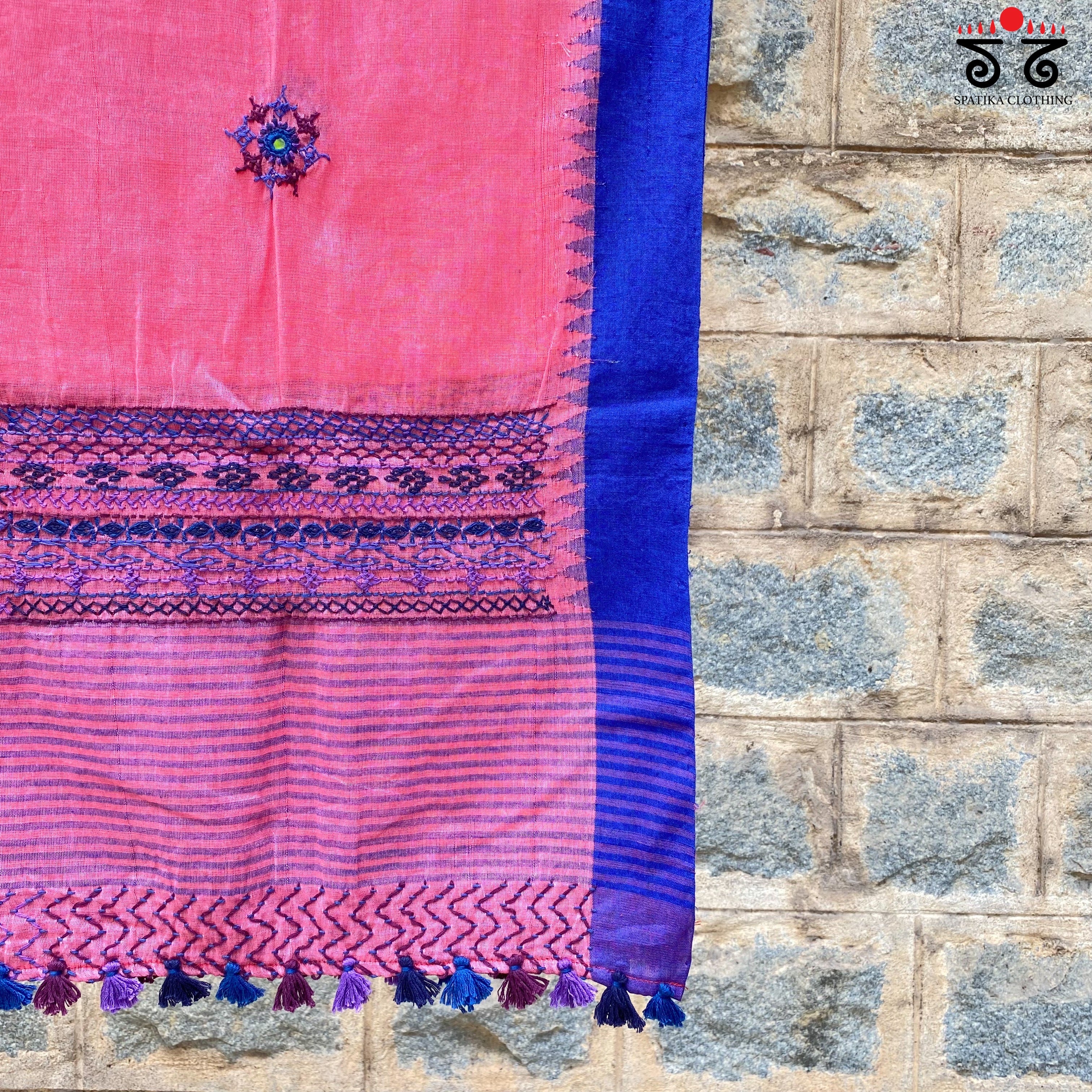 Lambani Hand Embroidered Ponduru Dupatta