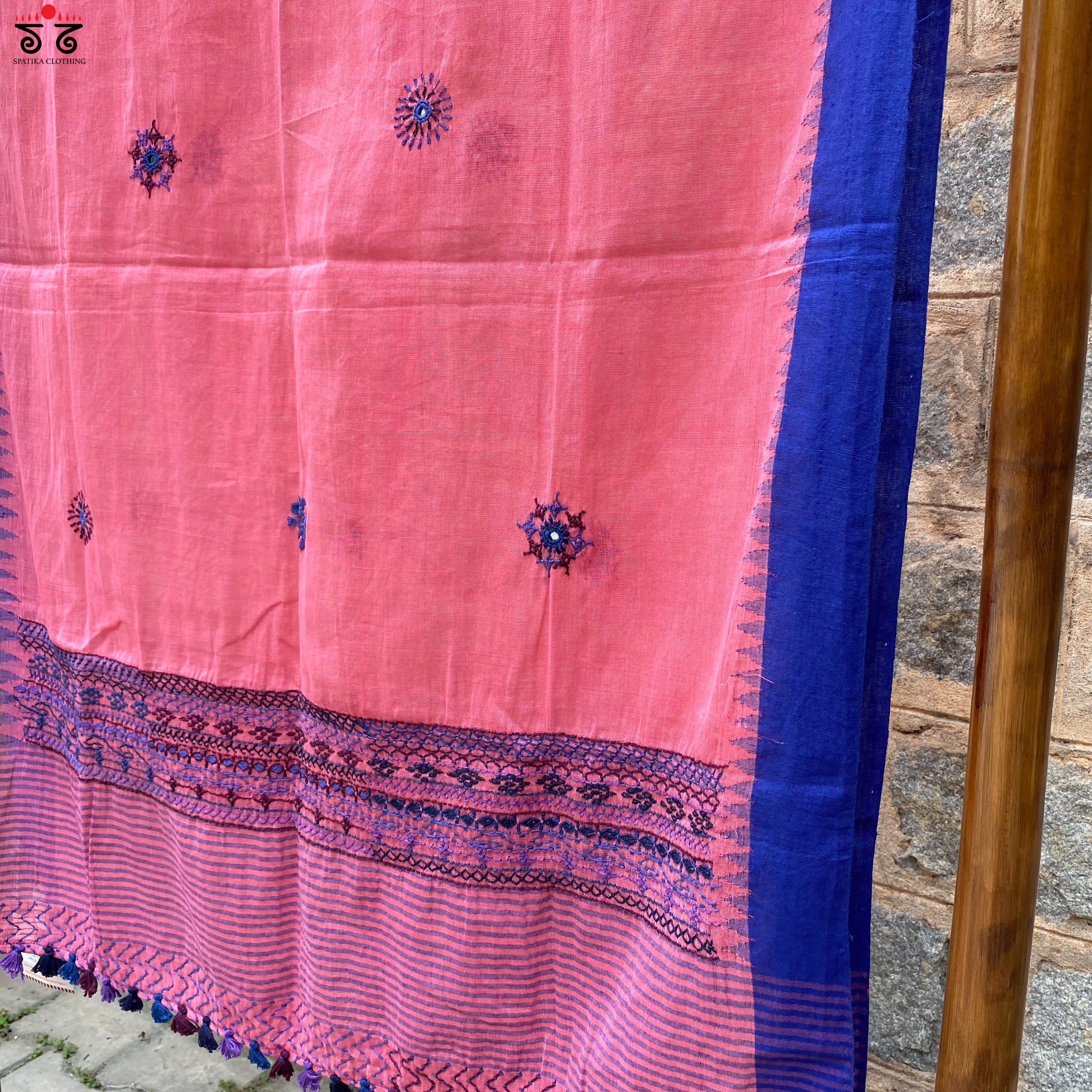 Lambani Hand Embroidered Ponduru Dupatta