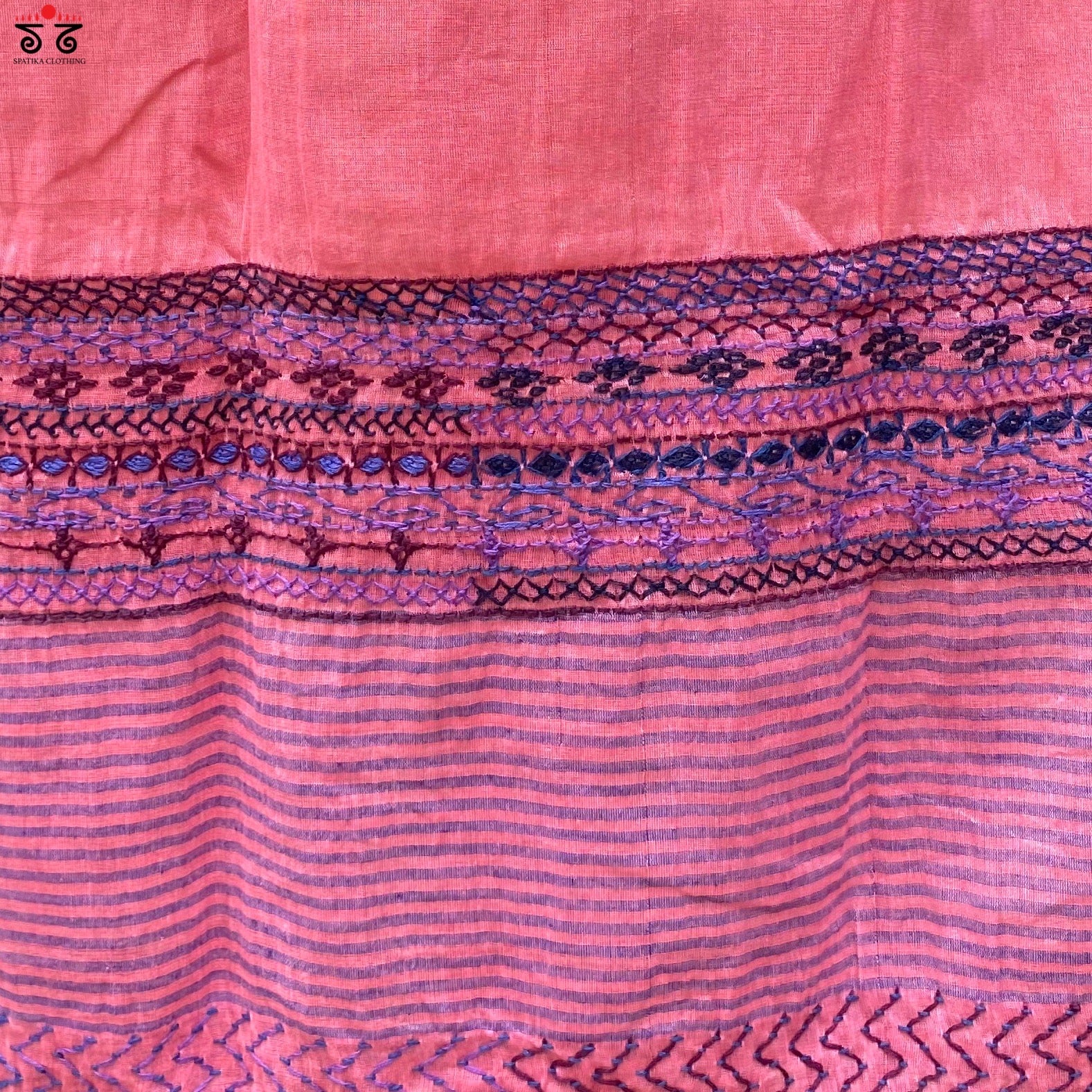 Lambani Hand Embroidered Ponduru Dupatta