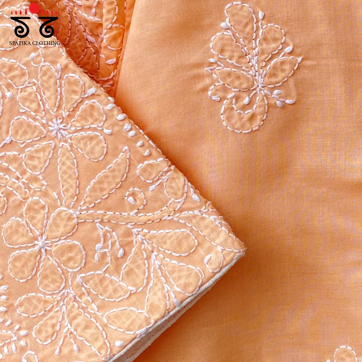 Chikankari Handwoven Cotton Blouse