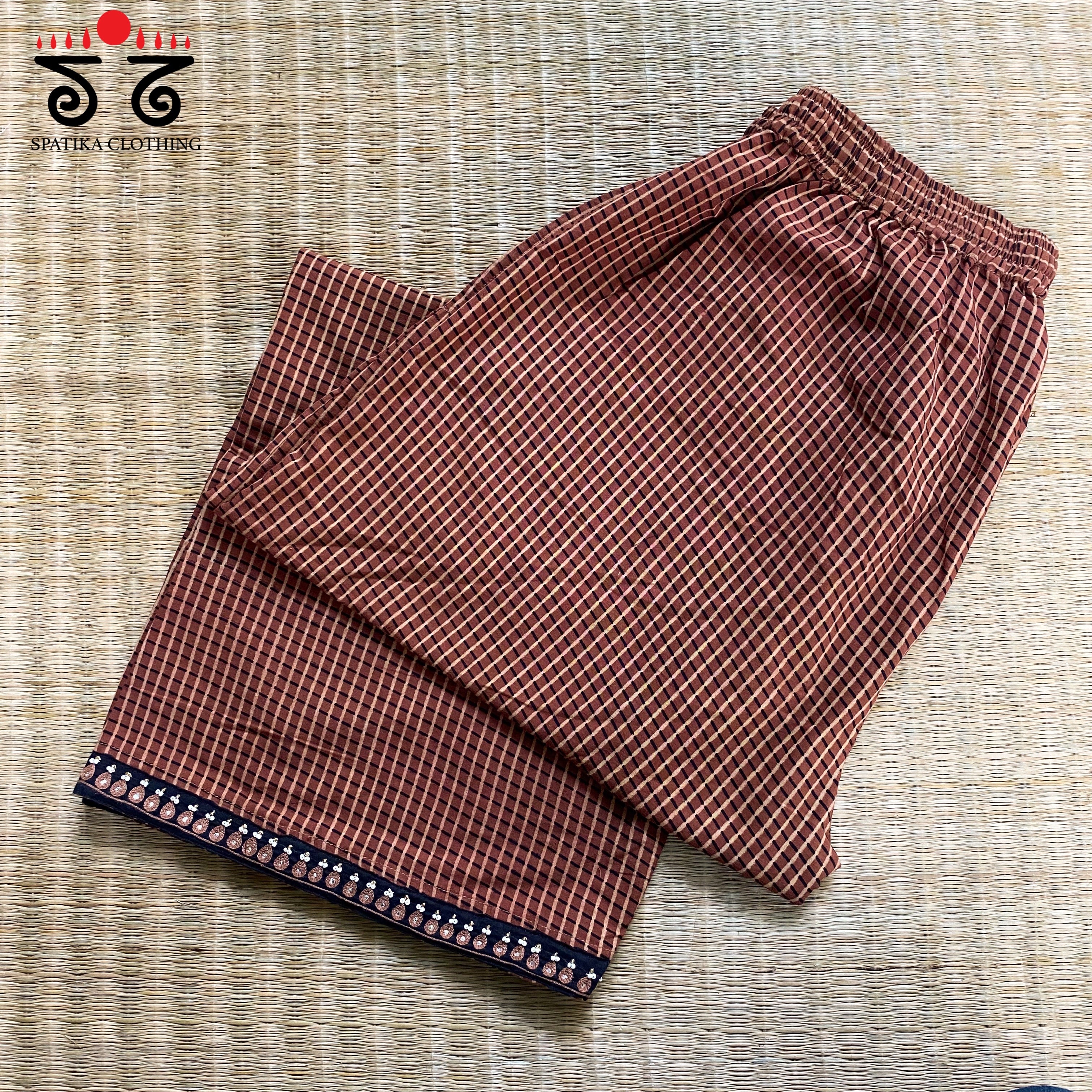 Hand - Embroidered Pant