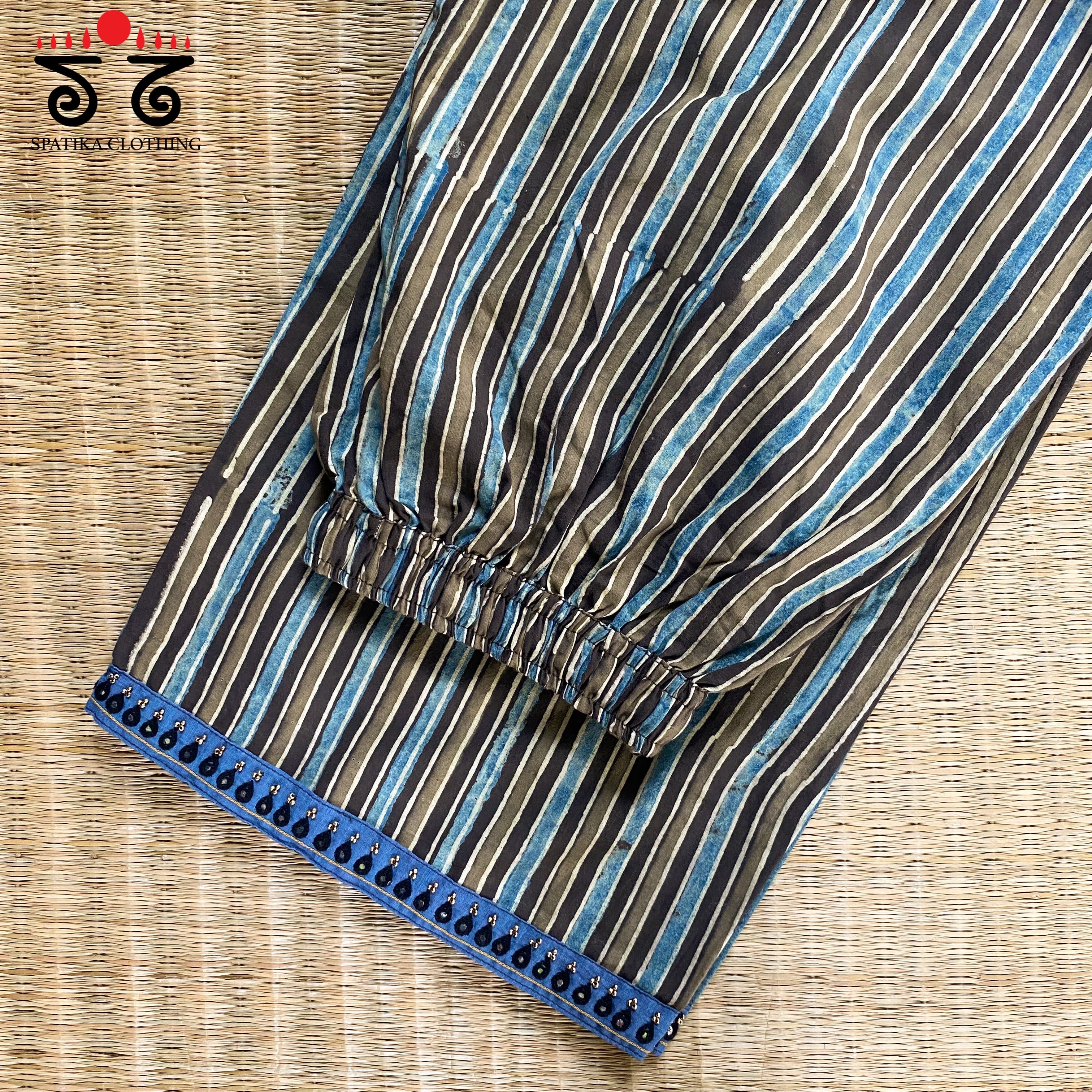 Hand - Embroidered Pant