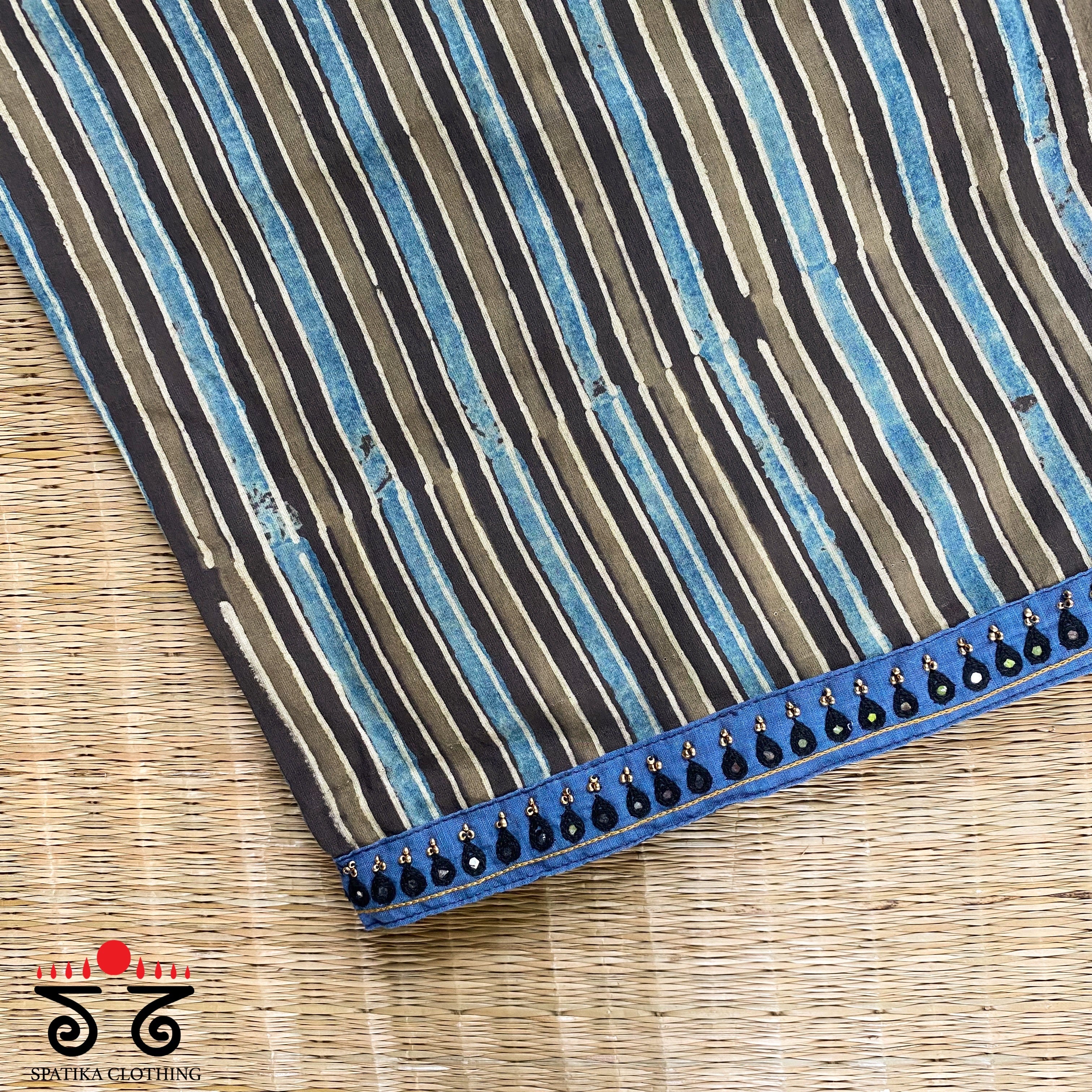 Hand - Embroidered Pant