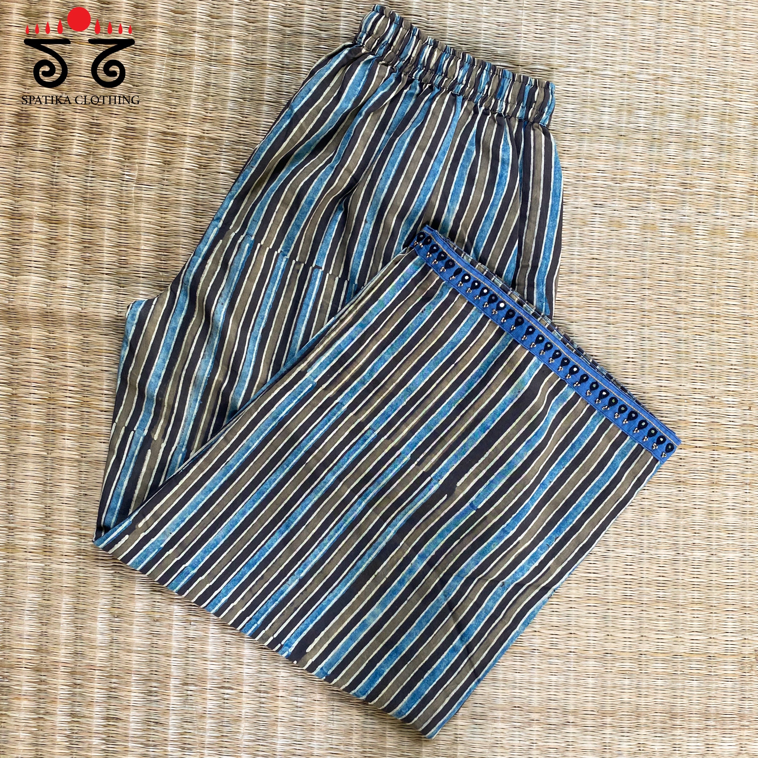 Hand - Embroidered Pant