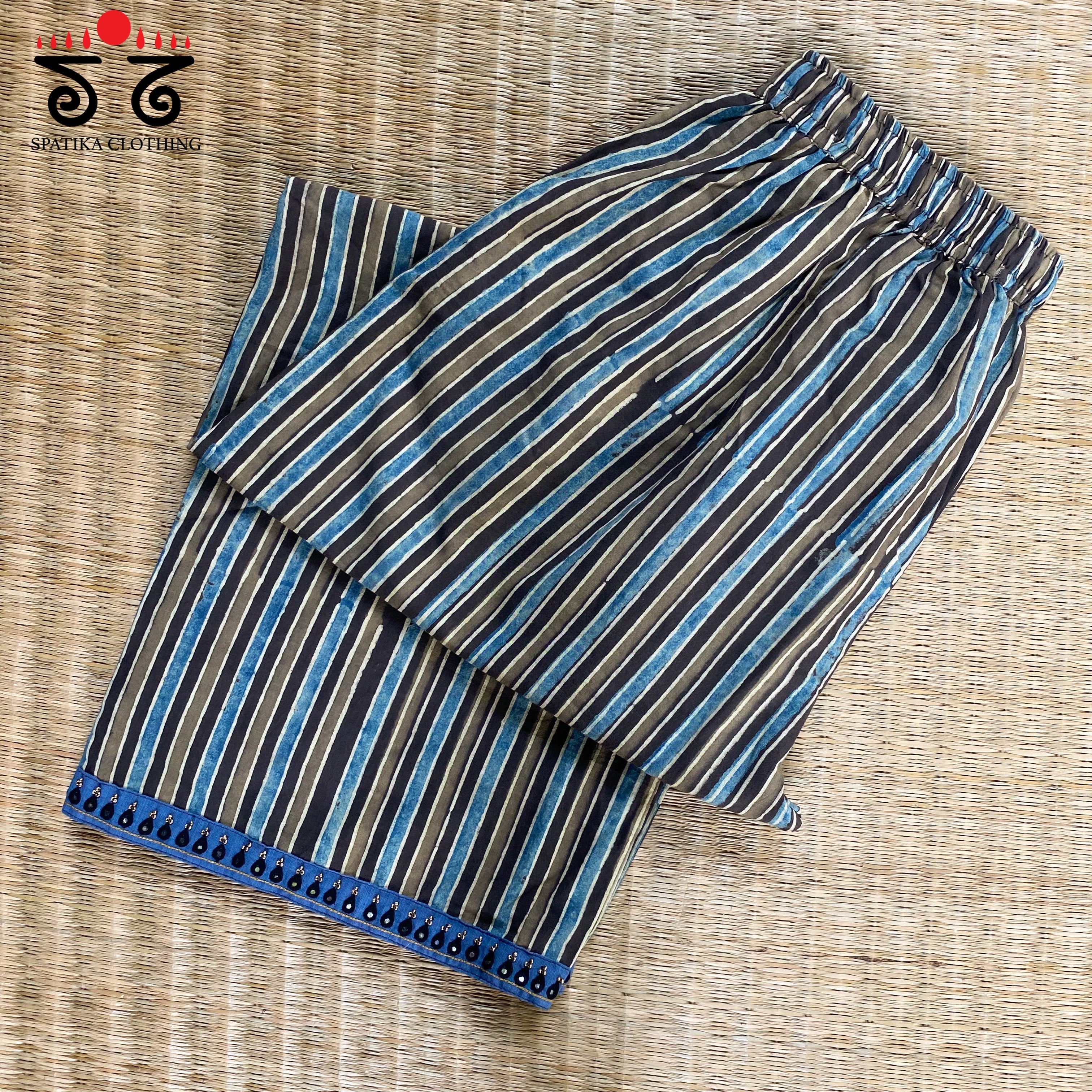 Hand - Embroidered Pant