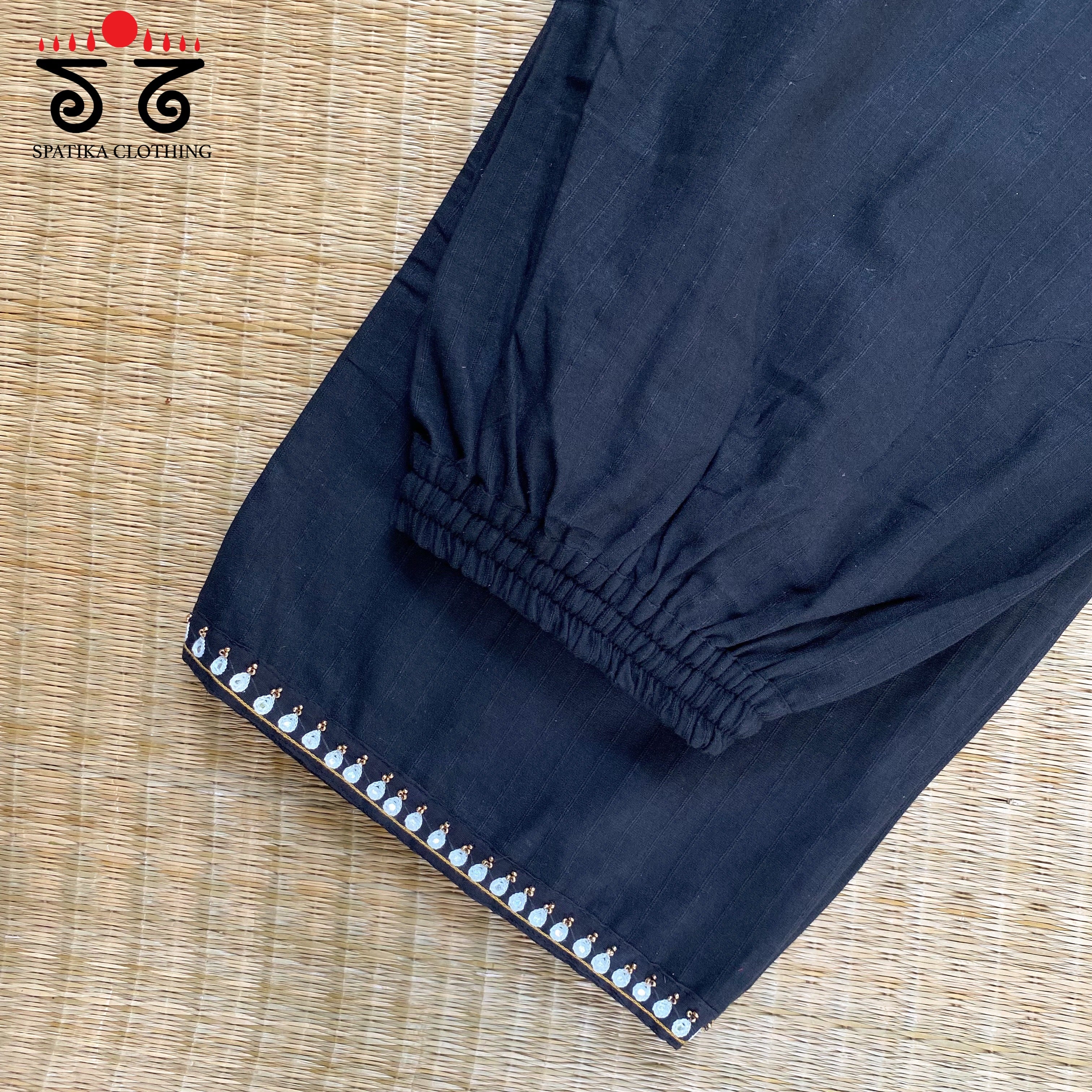 Hand - Embroidered Pant