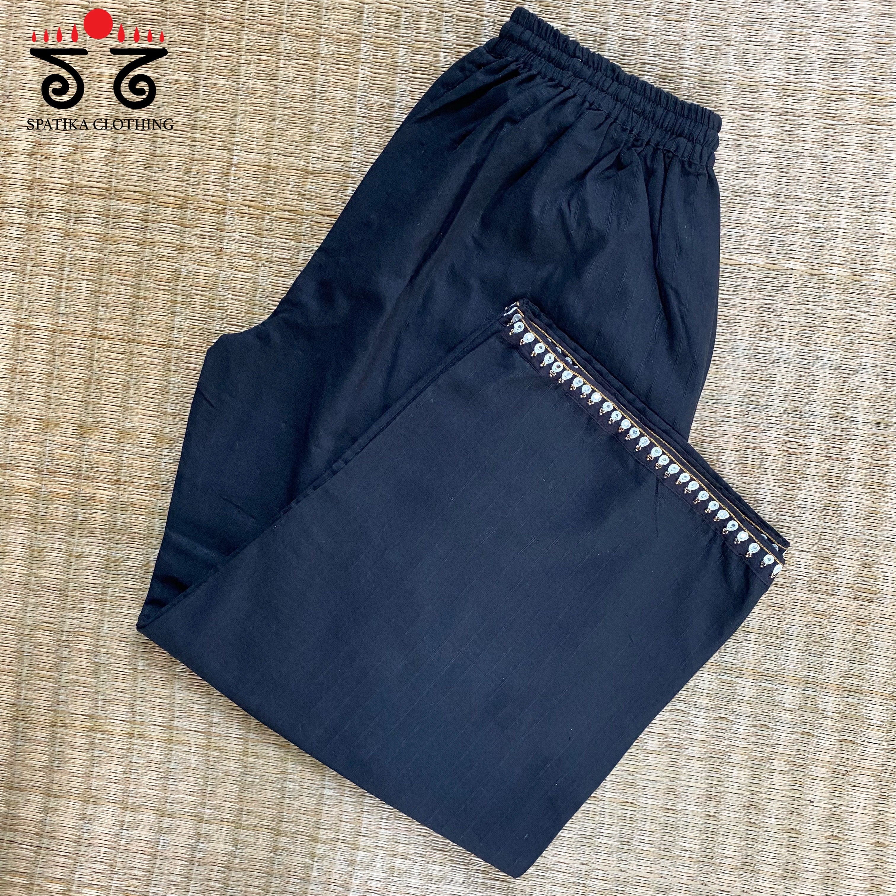 Hand - Embroidered Pant