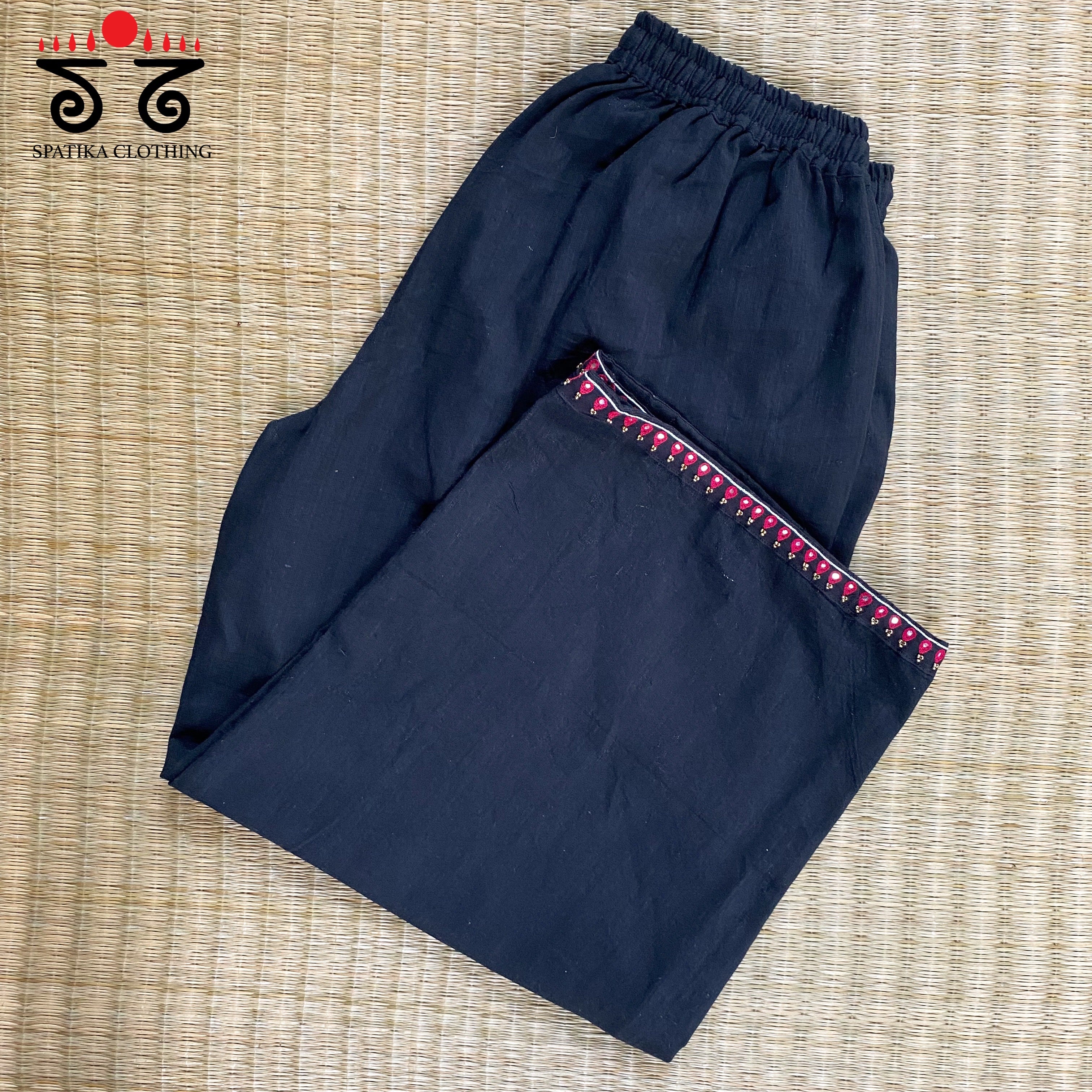 Hand - Embroidered Pant