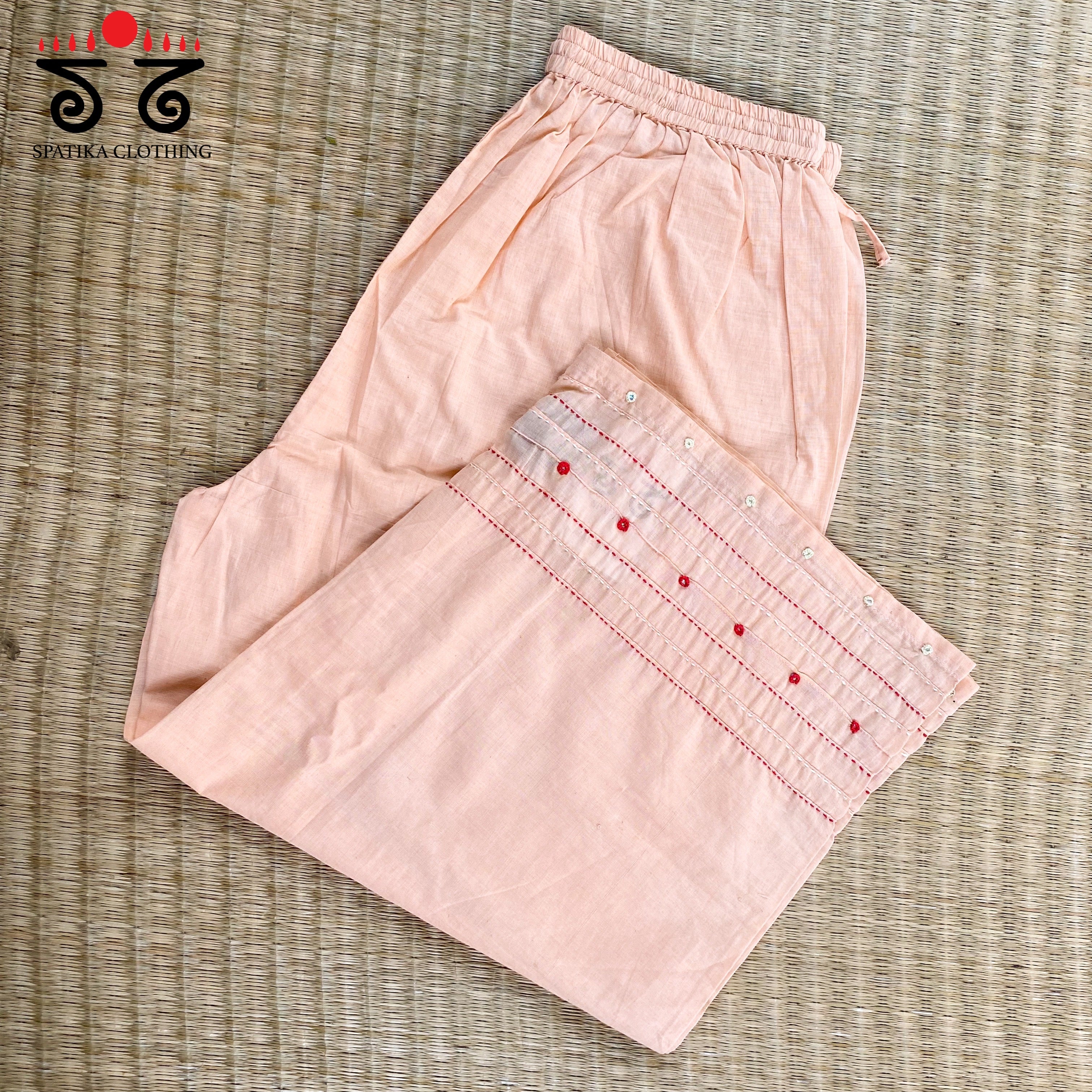Hand - Embroidered Pant