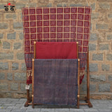 Ajrak Hand - Blockprinted Fabric Set Of 3