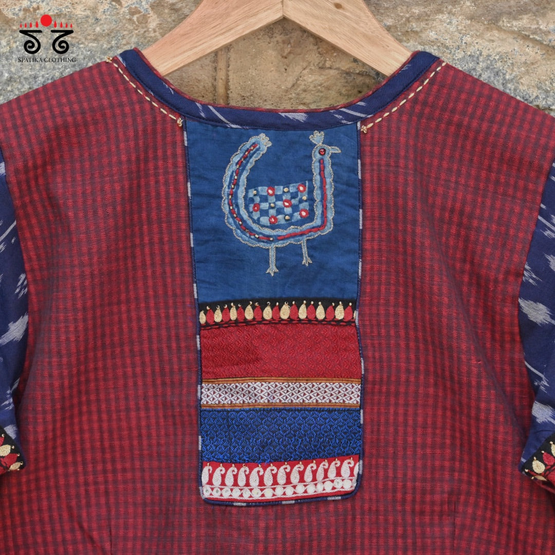 Morni Patchwork Blouse