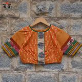 Ikat - Pen Kalamkari Handcrafted Blouse