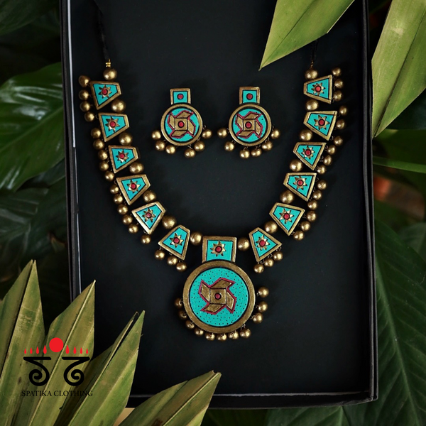 Terracotta Jewellery Set