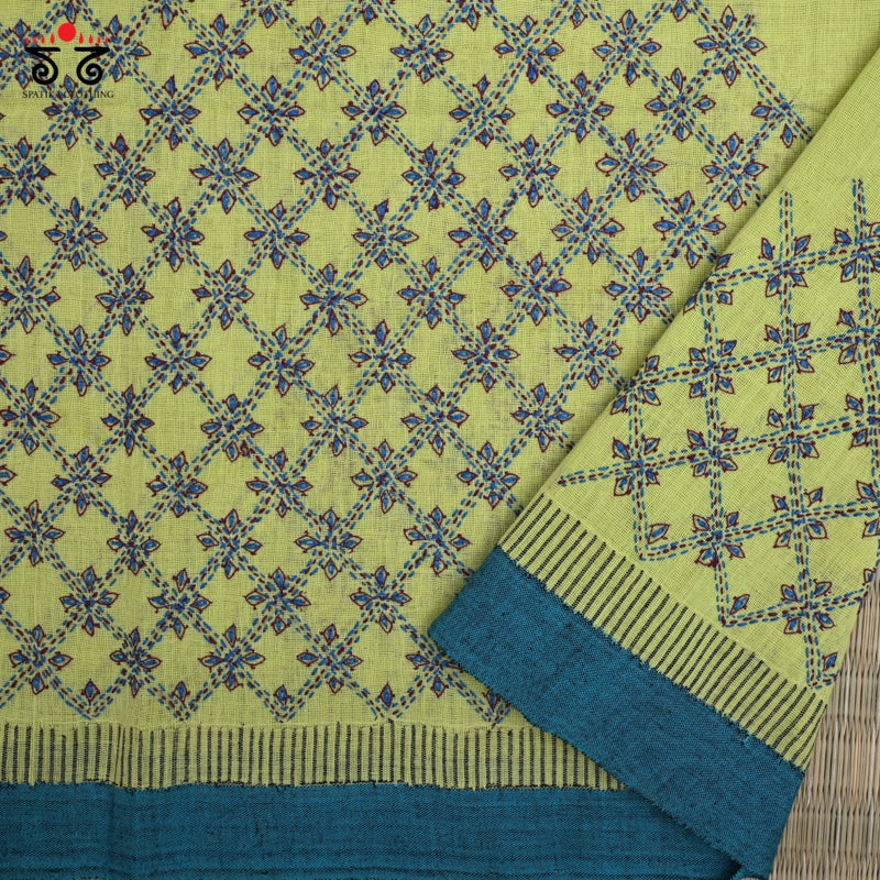 Banjara Hand - Embroidered Blouse Fabric